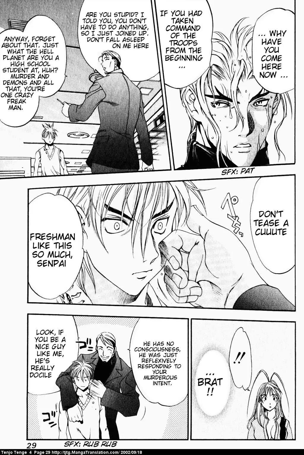 Tenjou Tenge Chapter 20 page 25 - Chapter 20: FIGHT:20