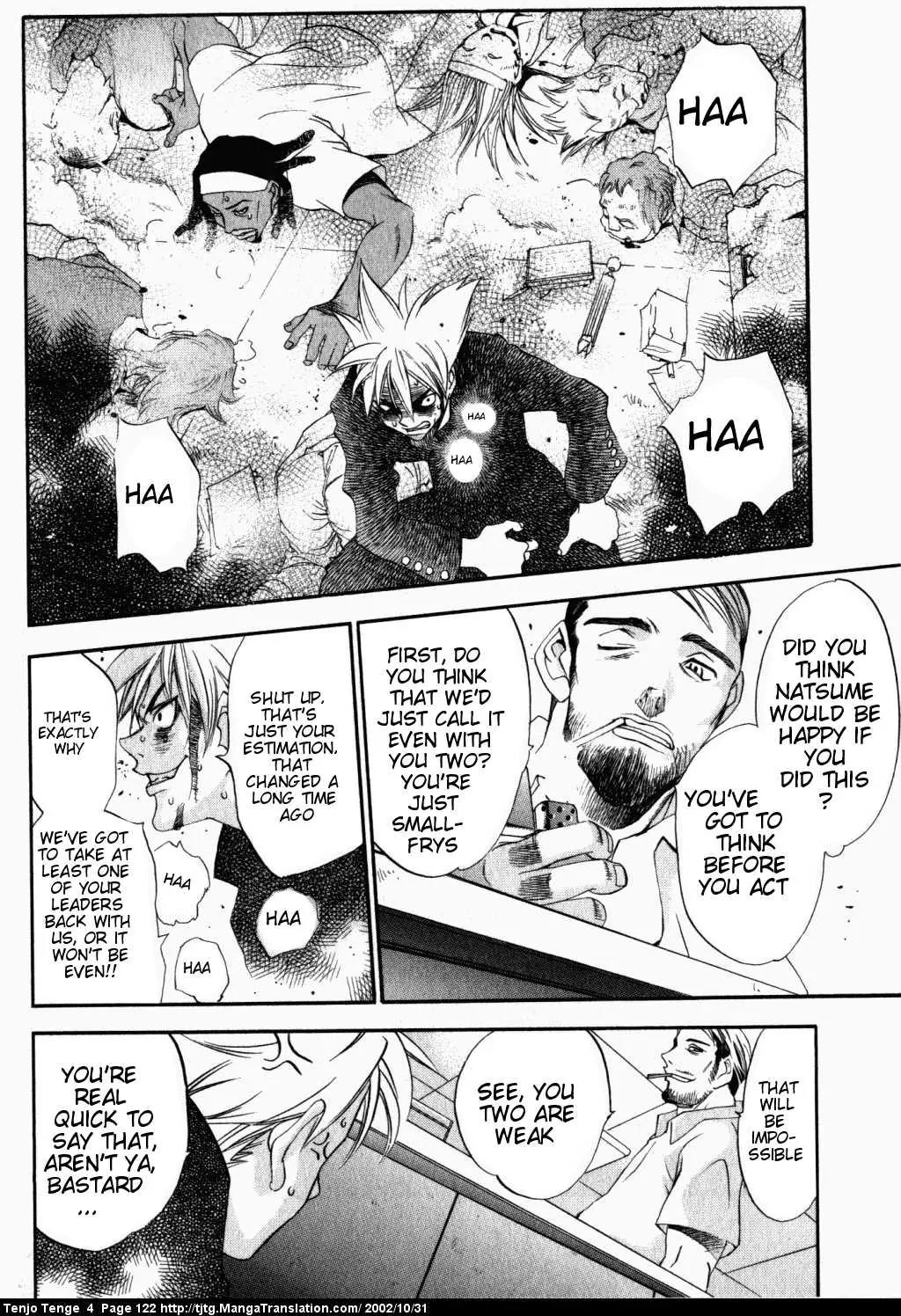Tenjou Tenge Chapter 23 page 25 - Chapter 23: FIGHT:23