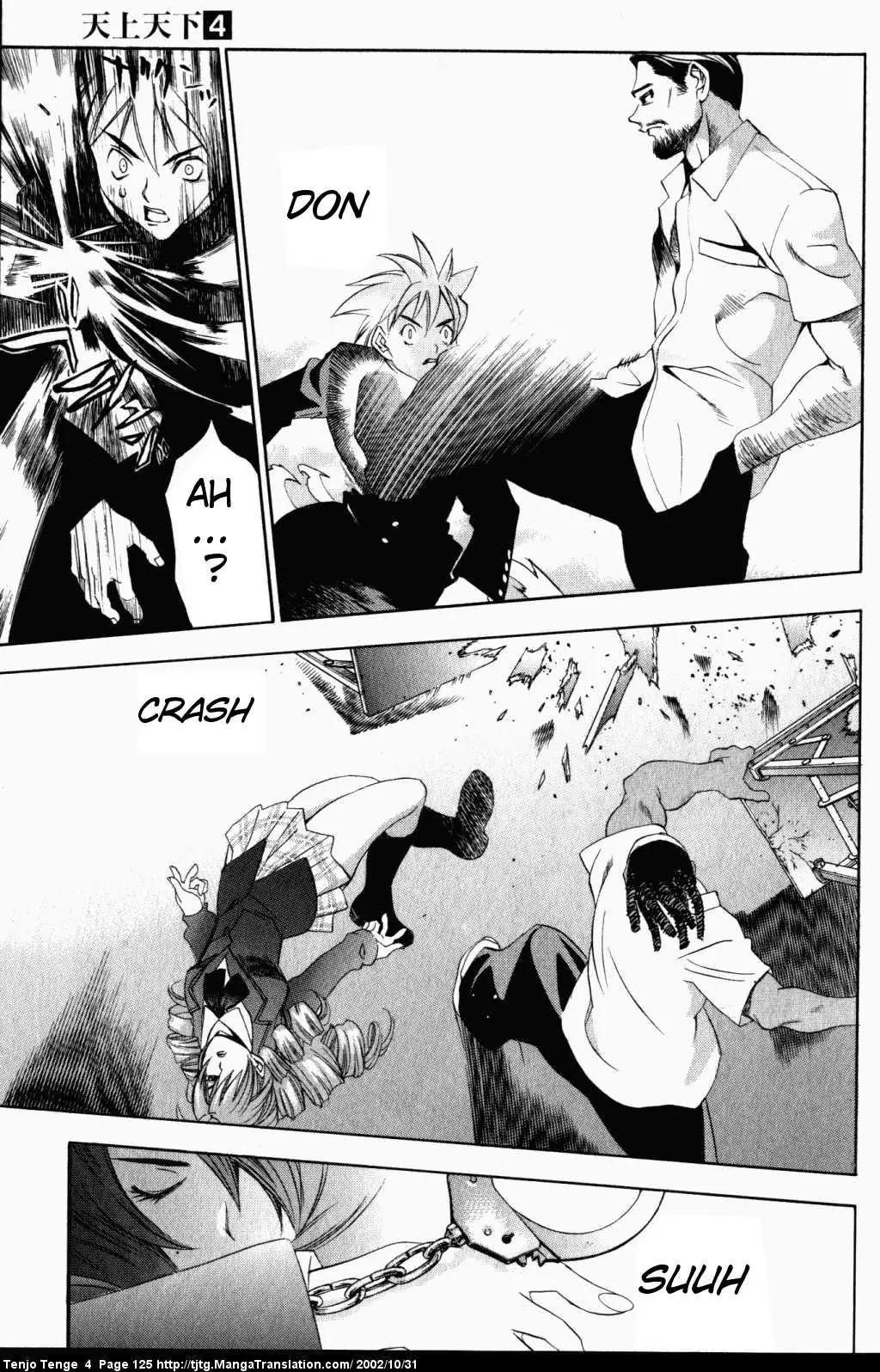 Tenjou Tenge Chapter 23 page 28 - Chapter 23: FIGHT:23