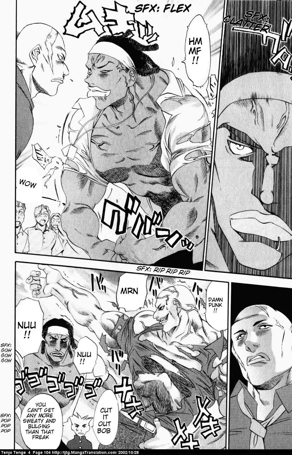 Tenjou Tenge Chapter 23 page 8 - Chapter 23: FIGHT:23