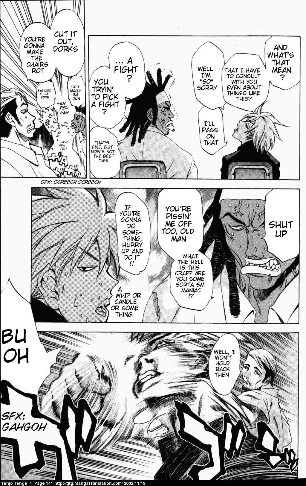 Tenjou Tenge Chapter 24 page 6 - Chapter 24: FIGHT:24