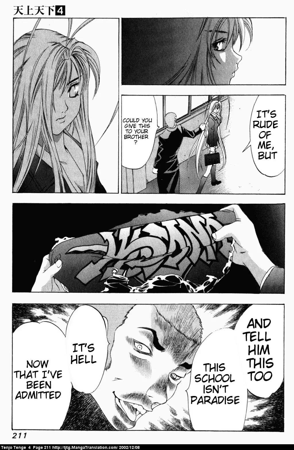 Tenjou Tenge Chapter 26 page 14 - Chapter 26: FIGHT:26