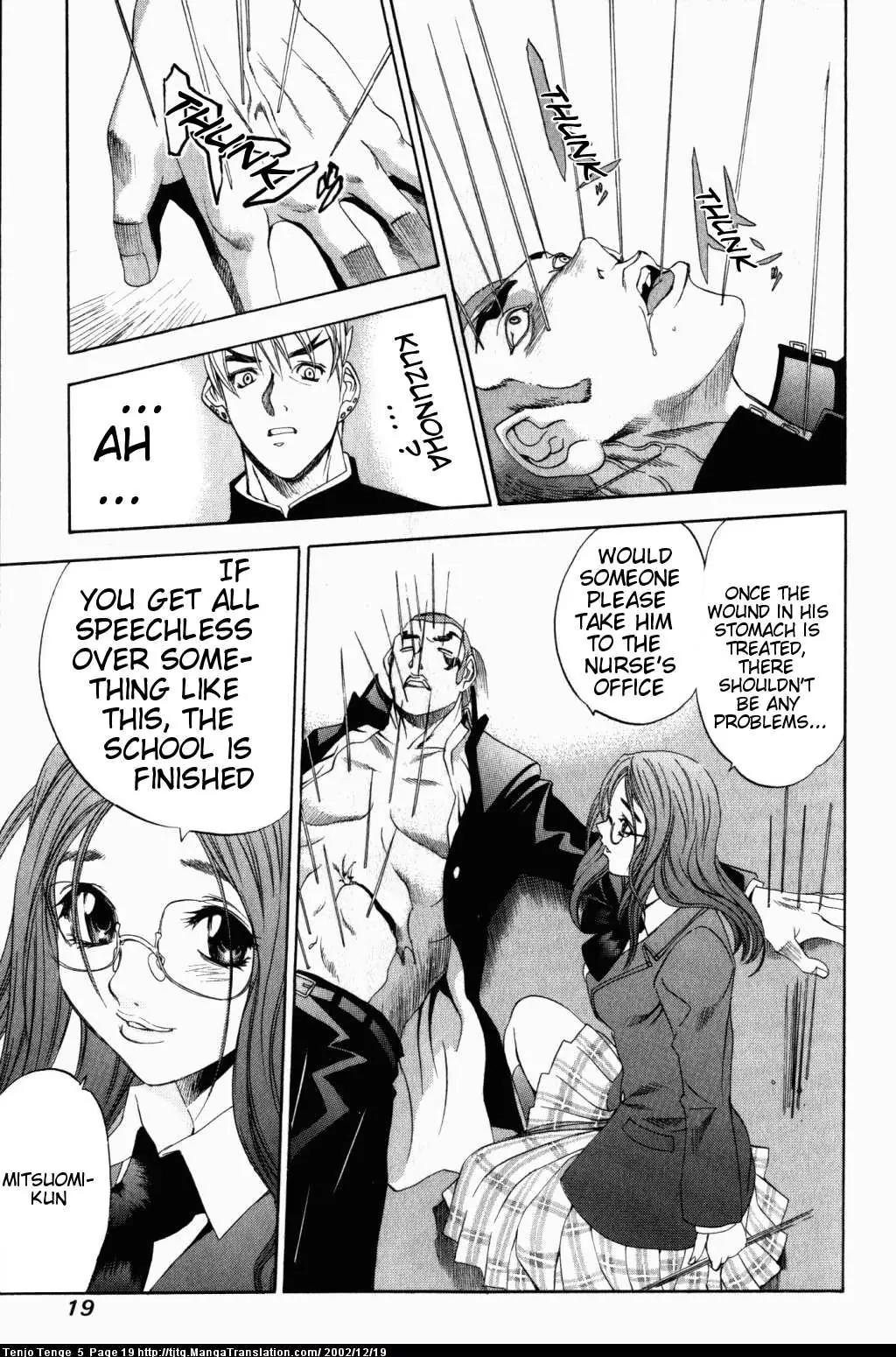 Tenjou Tenge Chapter 27 page 19 - Chapter 27: FIGHT:27