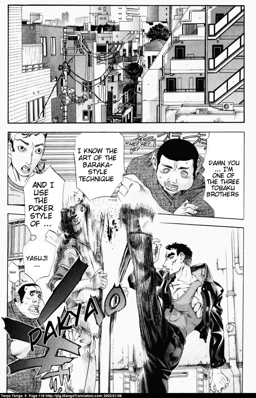 Tenjou Tenge Chapter 30 page 22 - Chapter 30: FIGHT:30