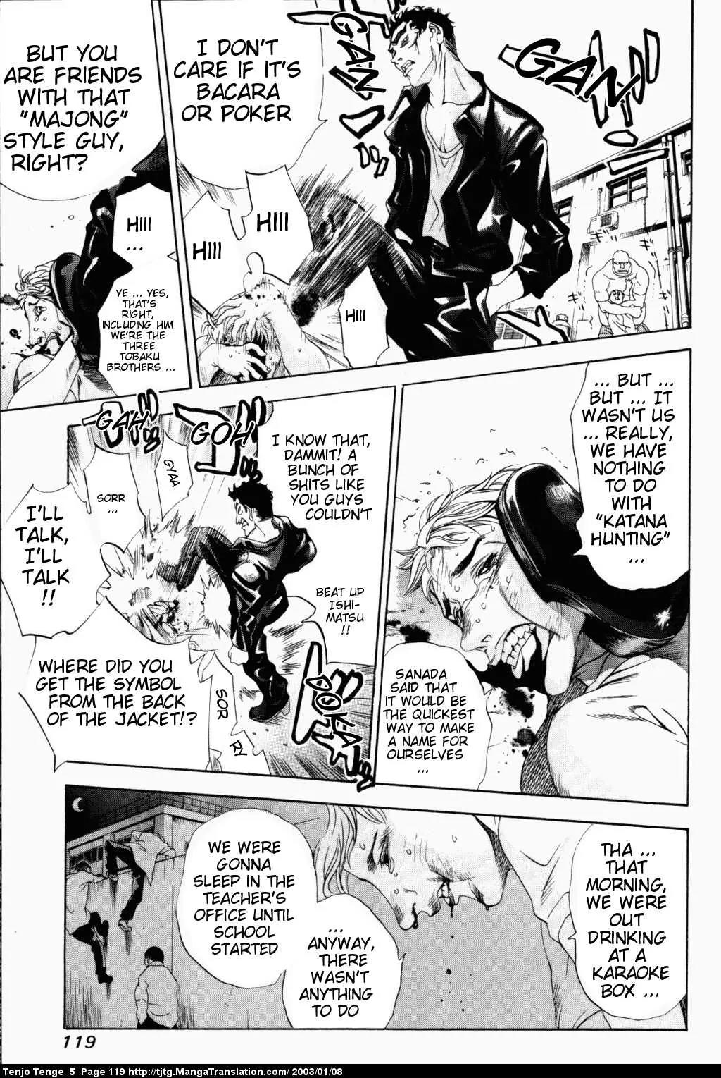 Tenjou Tenge Chapter 30 page 23 - Chapter 30: FIGHT:30
