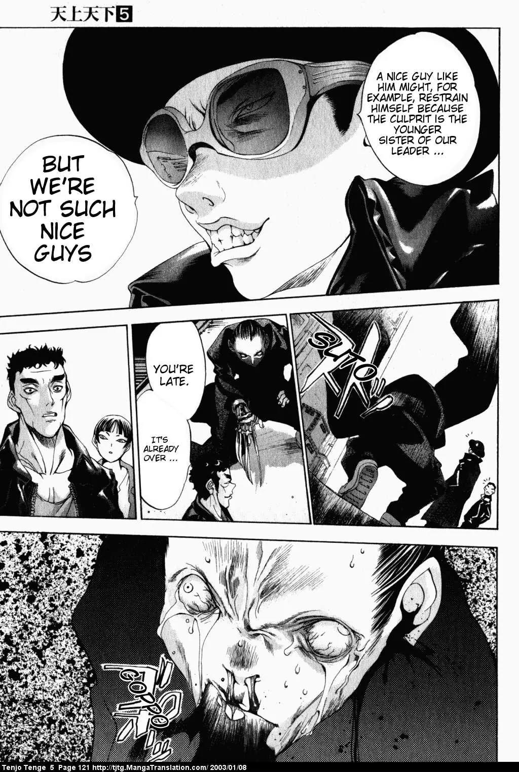 Tenjou Tenge Chapter 30 page 25 - Chapter 30: FIGHT:30