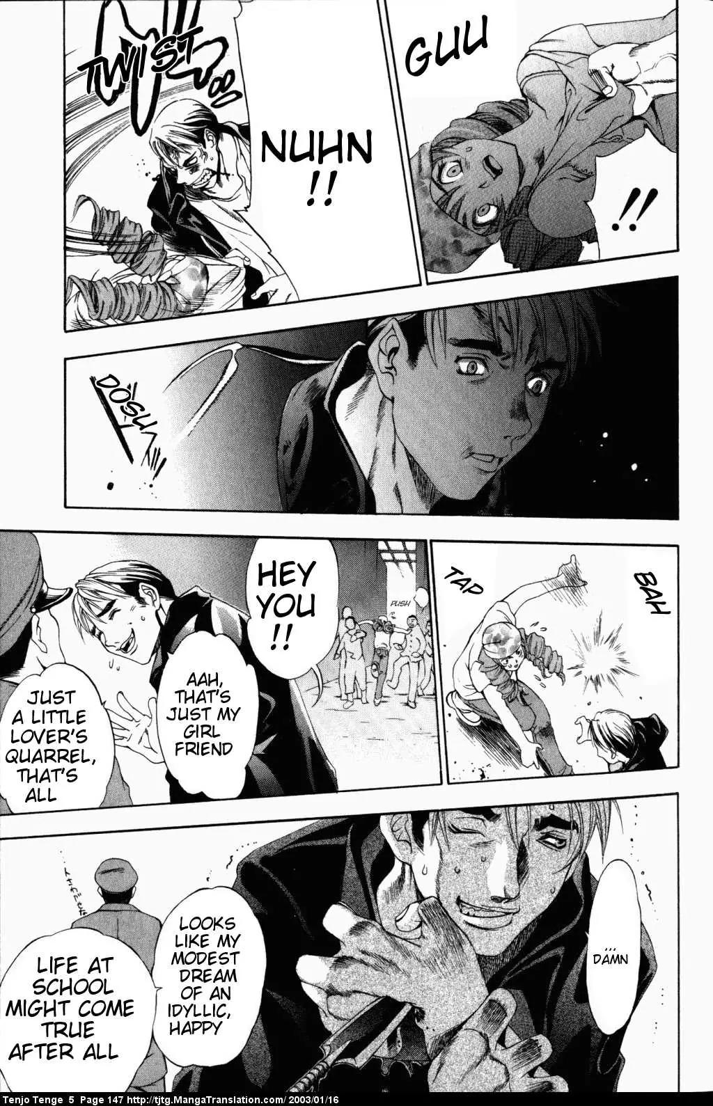 Tenjou Tenge Chapter 31 page 22 - Chapter 31: FIGHT:31