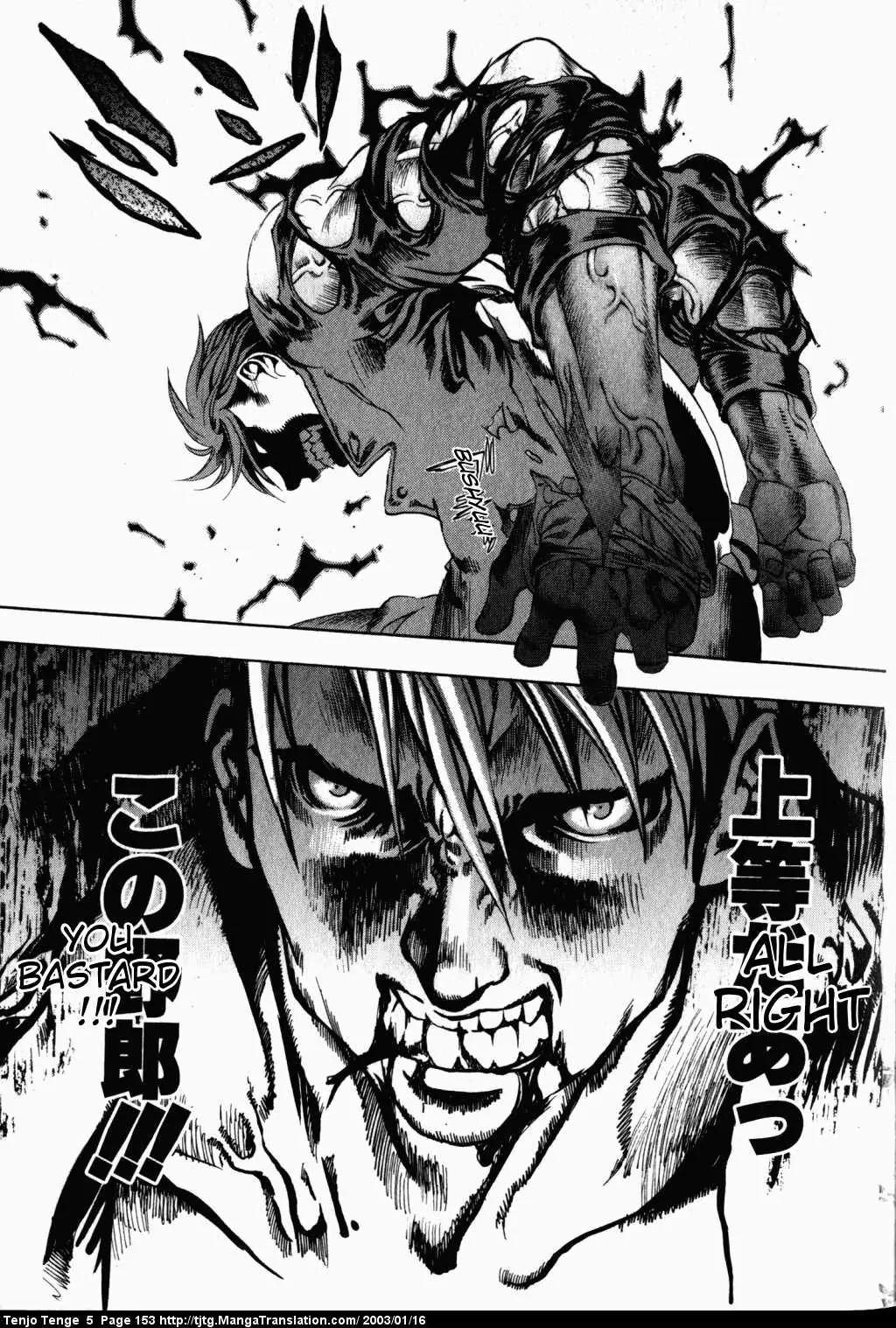 Tenjou Tenge Chapter 31 page 28 - Chapter 31: FIGHT:31