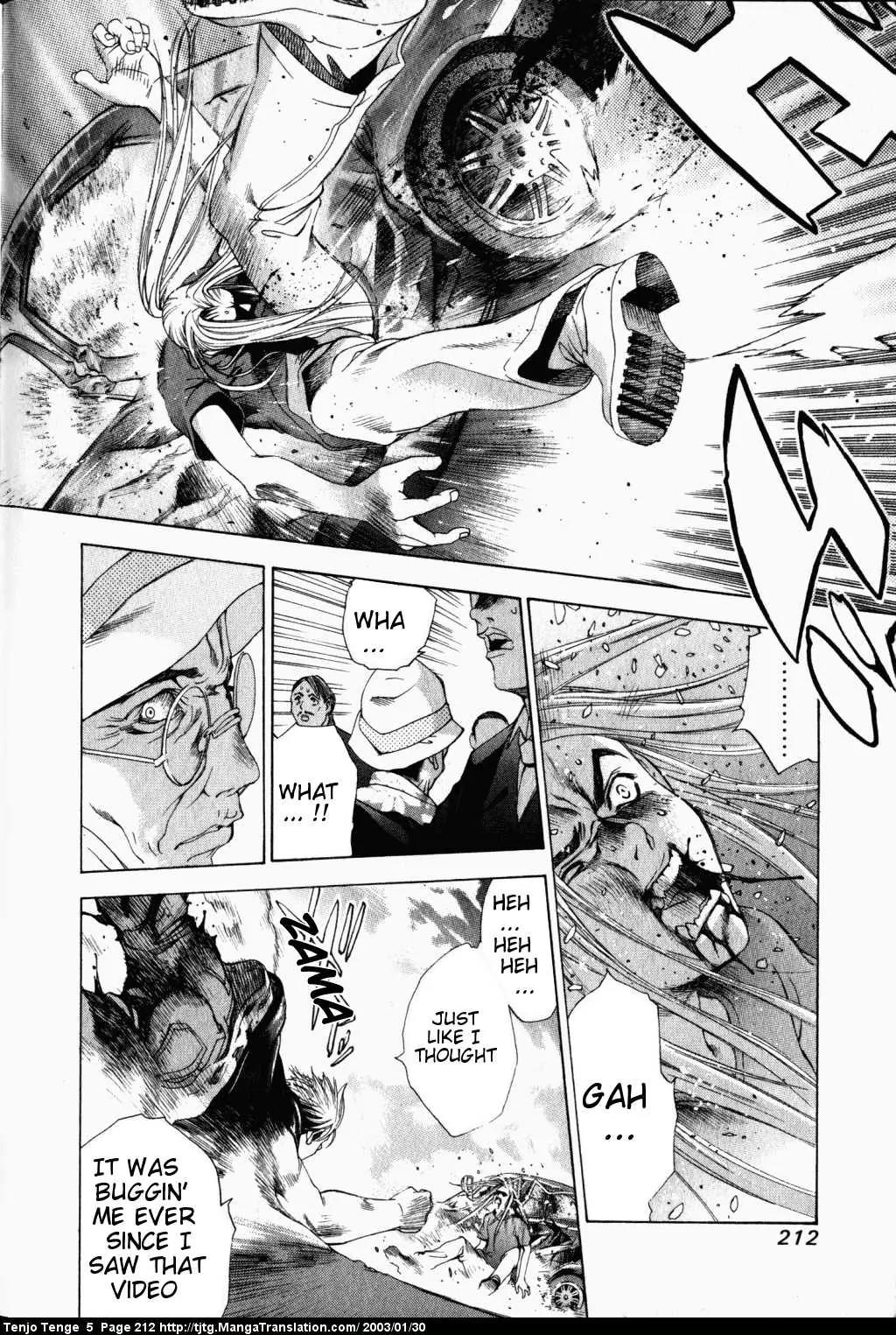 Tenjou Tenge Chapter 33 page 25 - Chapter 33: FIGHT:33