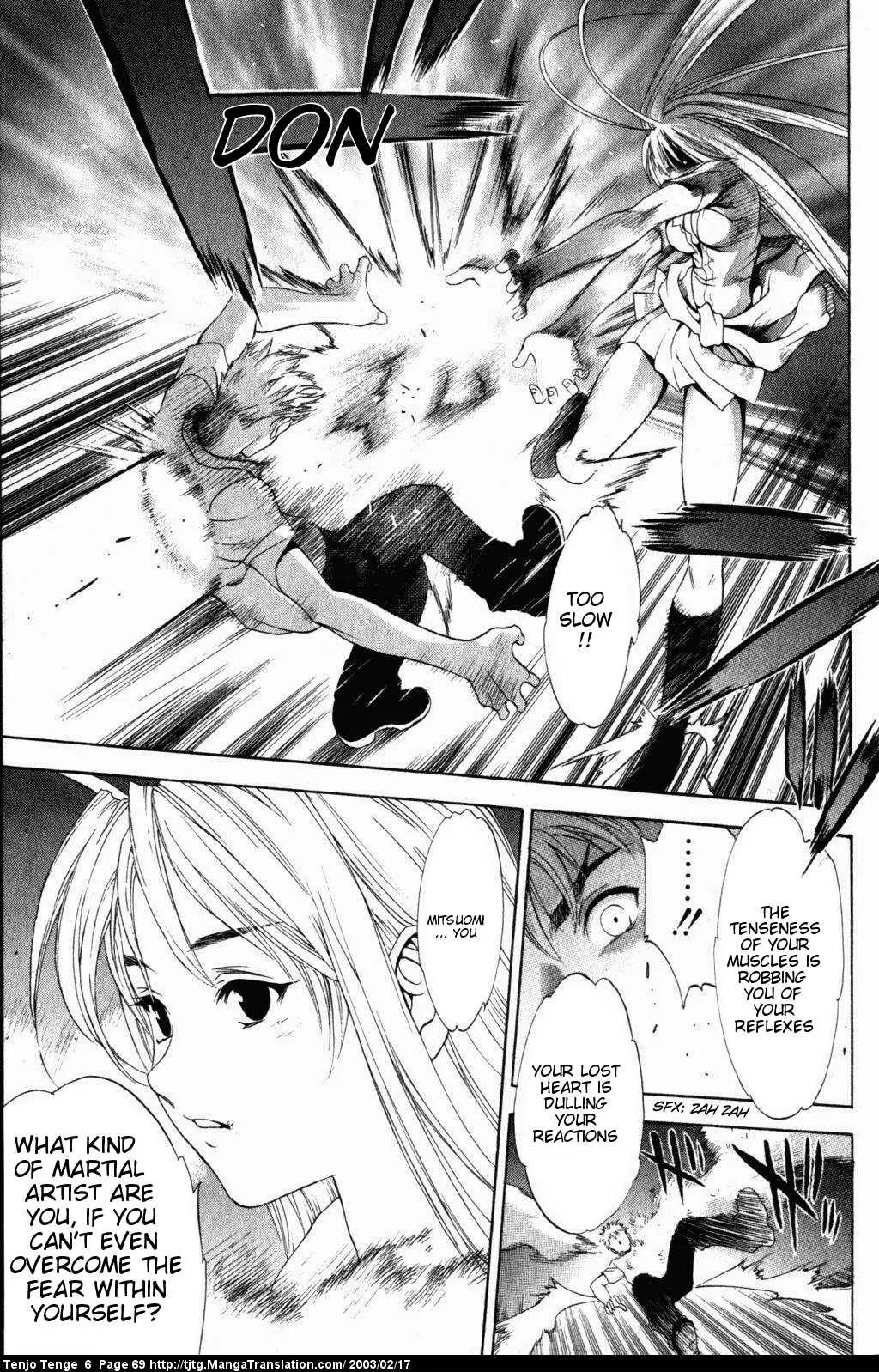 Tenjou Tenge Chapter 35 page 27 - Chapter 35: FIGHT:35