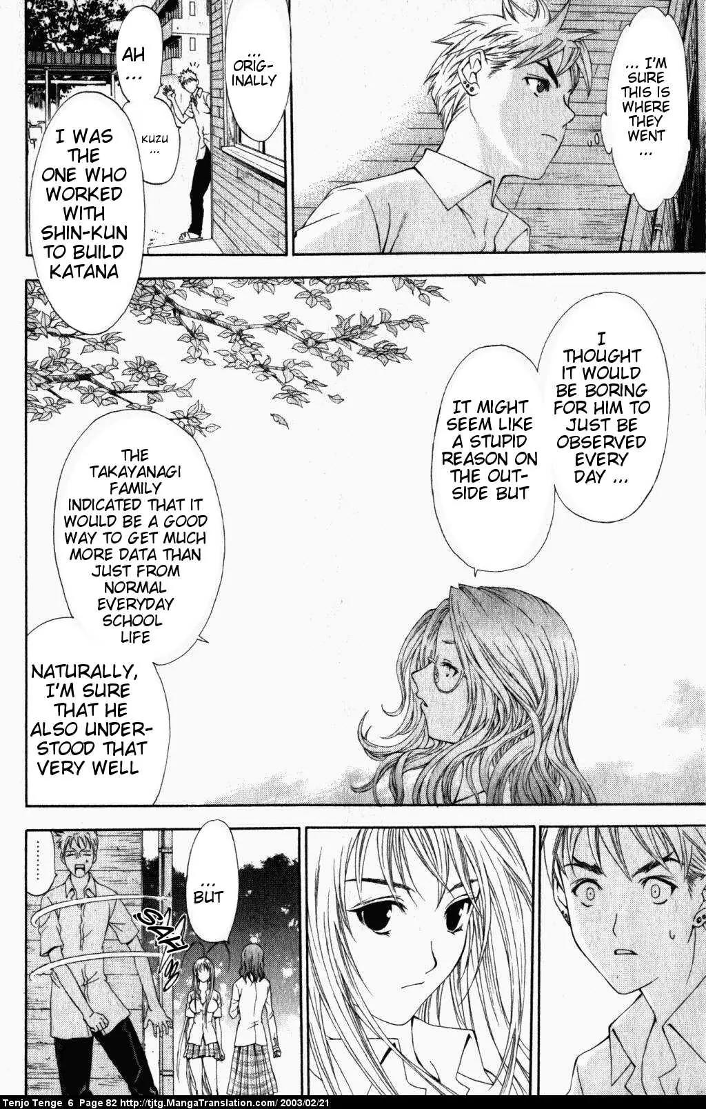 Tenjou Tenge Chapter 36 page 10 - Chapter 36: FIGHT:36