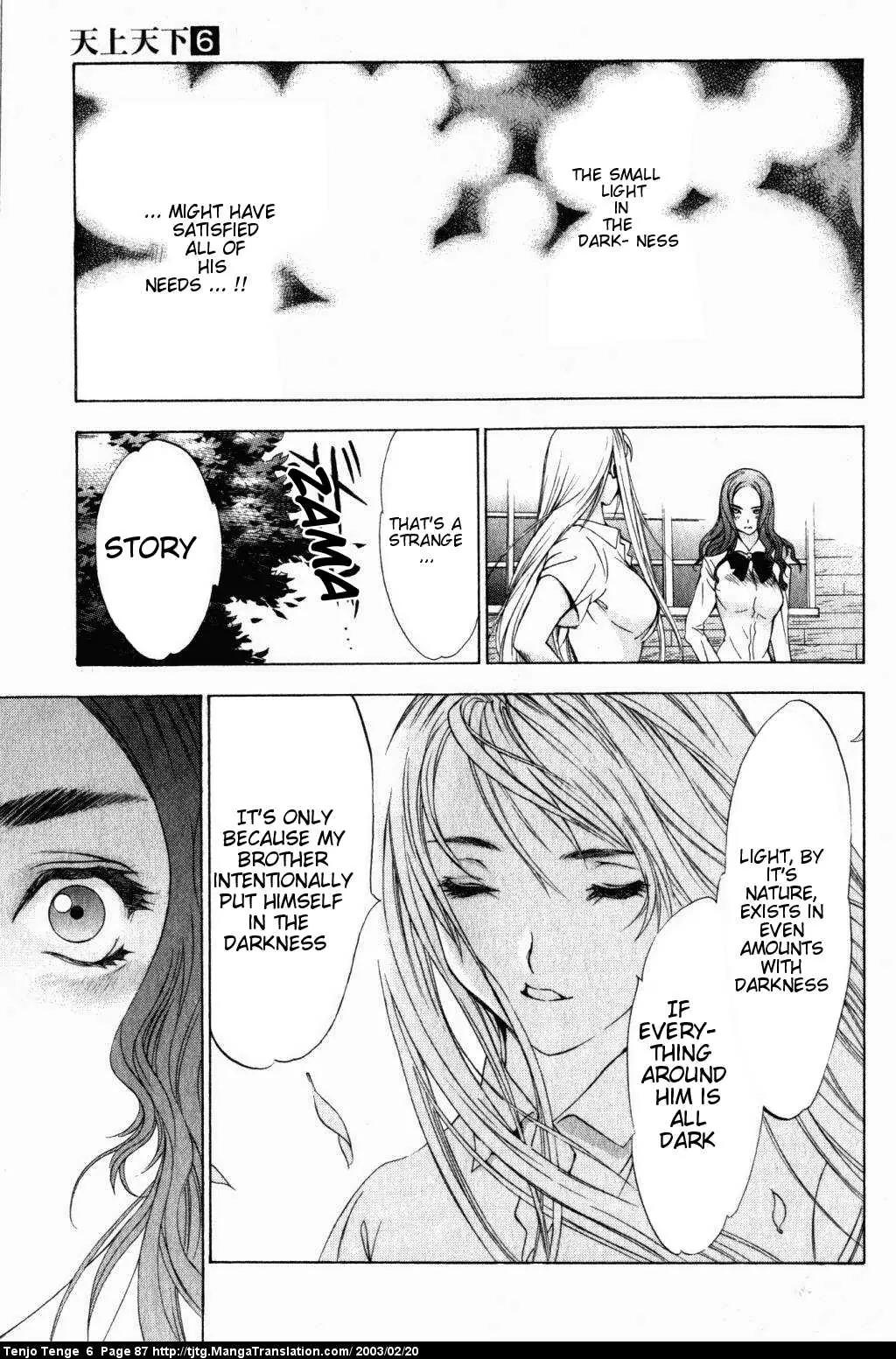 Tenjou Tenge Chapter 36 page 15 - Chapter 36: FIGHT:36