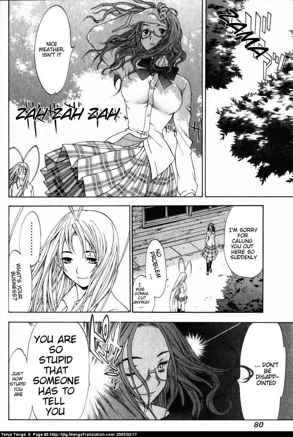 Tenjou Tenge Chapter 36 page 8 - Chapter 36: FIGHT:36
