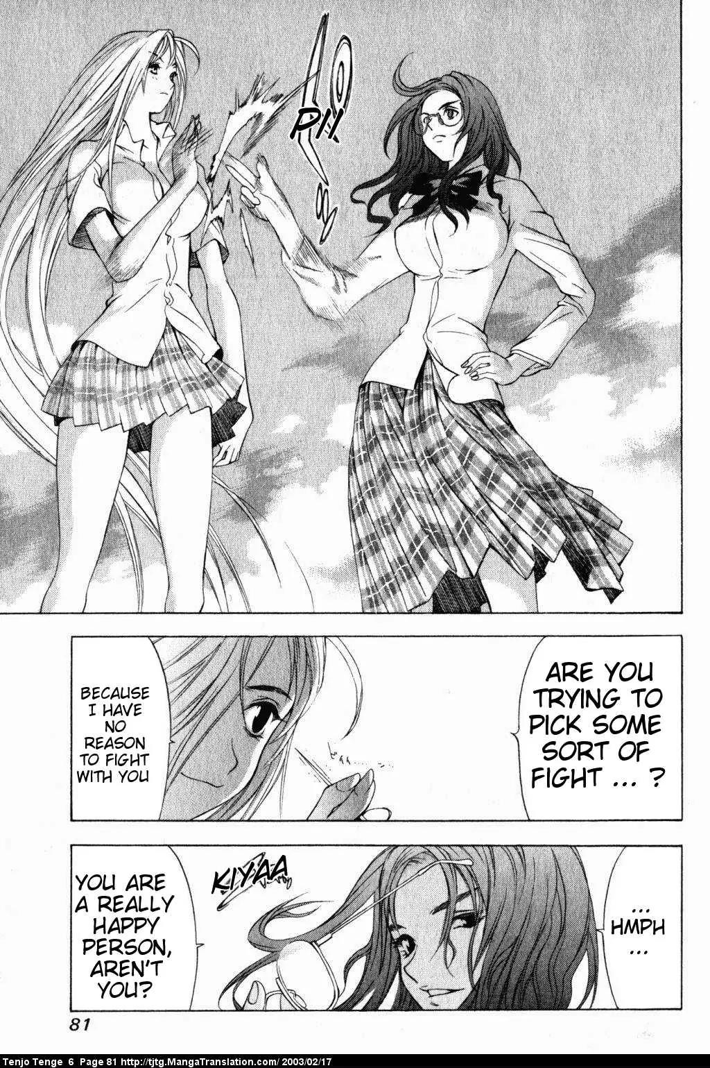 Tenjou Tenge Chapter 36 page 9 - Chapter 36: FIGHT:36