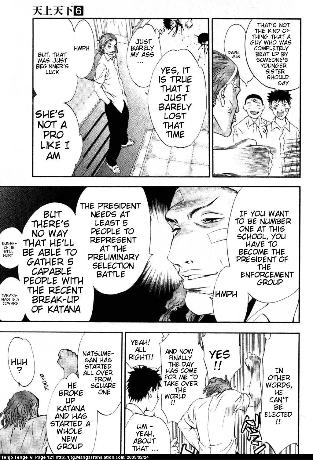 Tenjou Tenge Chapter 37 page 15 - Chapter 37: FIGHT:37