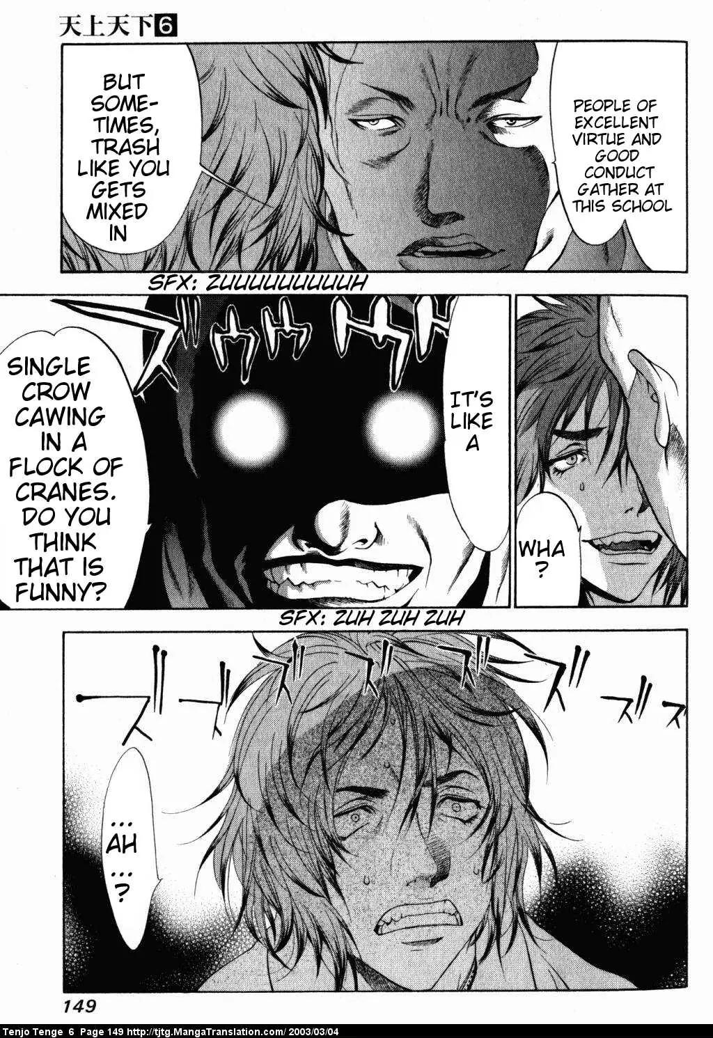 Tenjou Tenge Chapter 38 page 12 - Chapter 38: FIGHT:38
