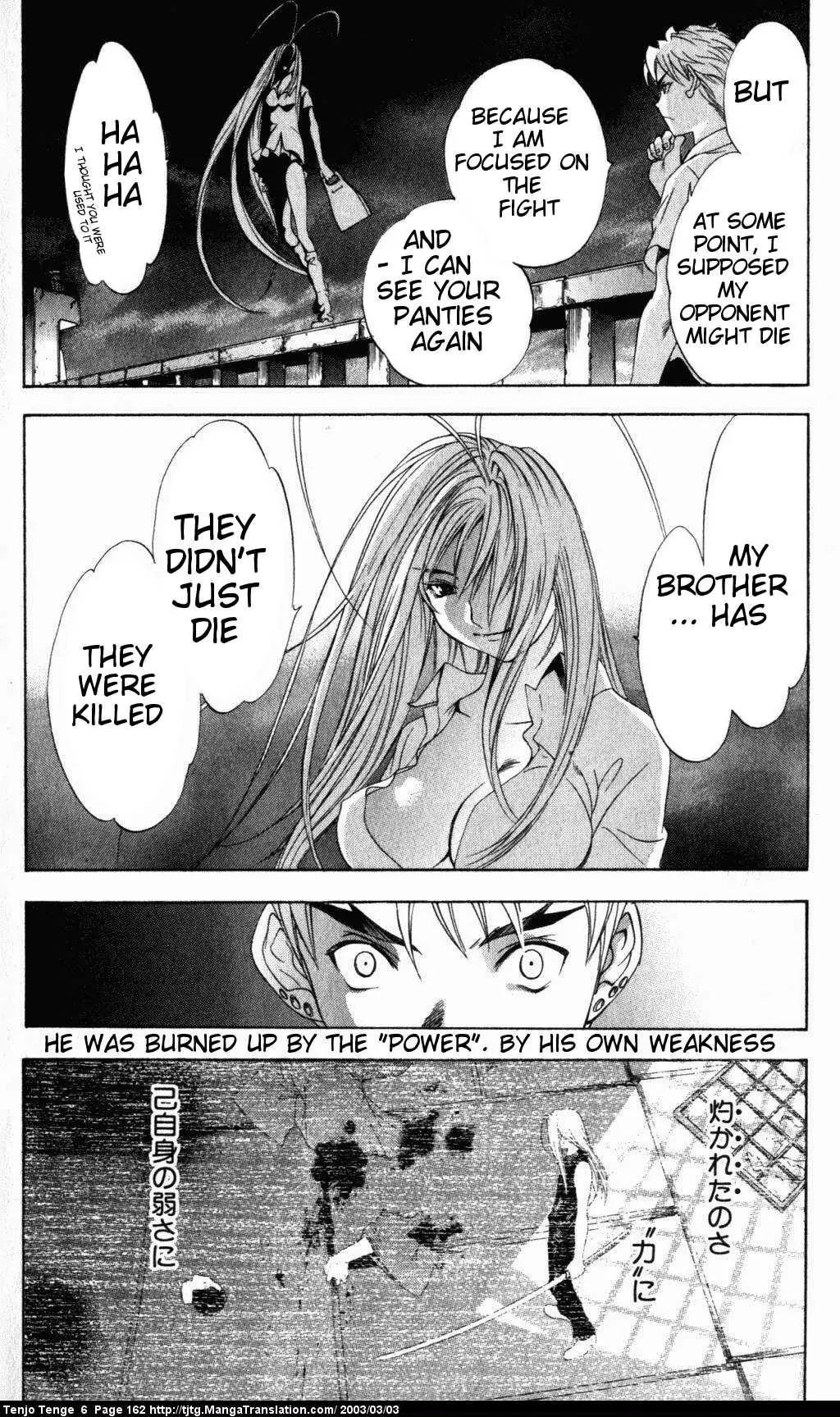 Tenjou Tenge Chapter 38 page 25 - Chapter 38: FIGHT:38