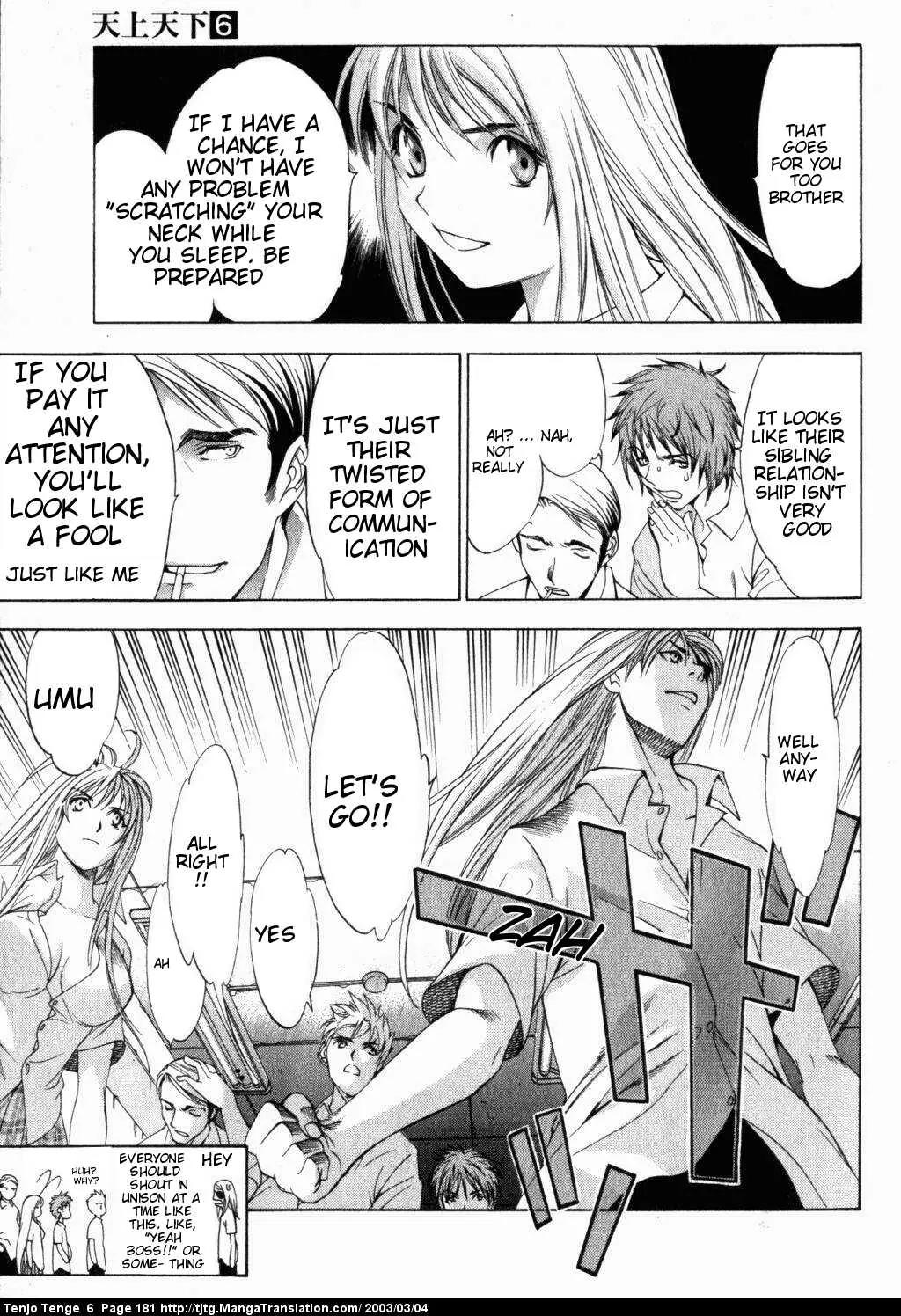 Tenjou Tenge Chapter 39 page 12 - Chapter 39: FIGHT:39