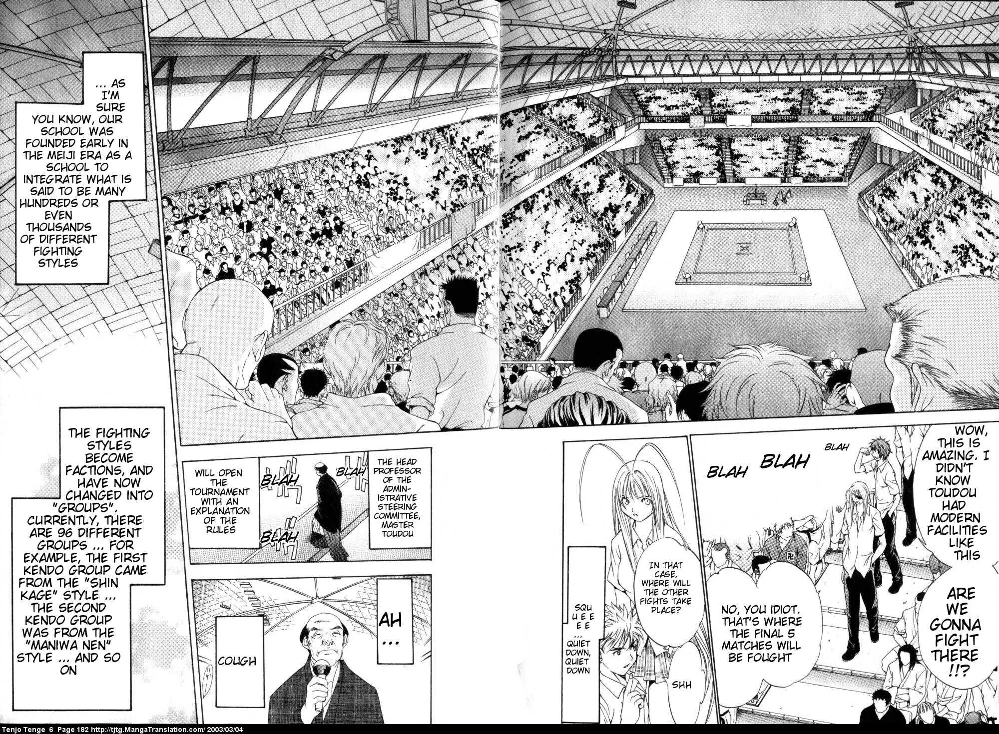 Tenjou Tenge Chapter 39 page 13 - Chapter 39: FIGHT:39