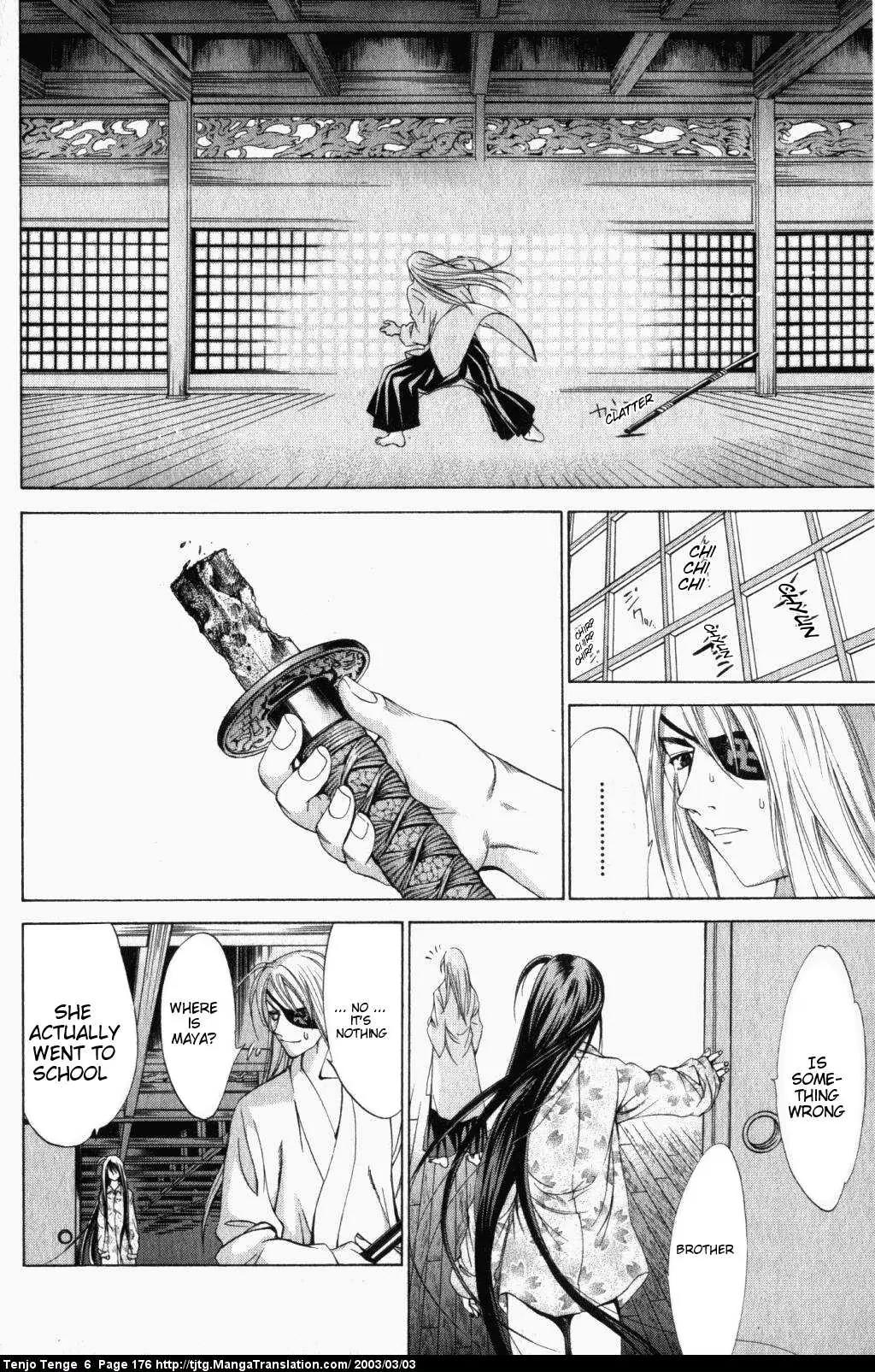 Tenjou Tenge Chapter 39 page 7 - Chapter 39: FIGHT:39