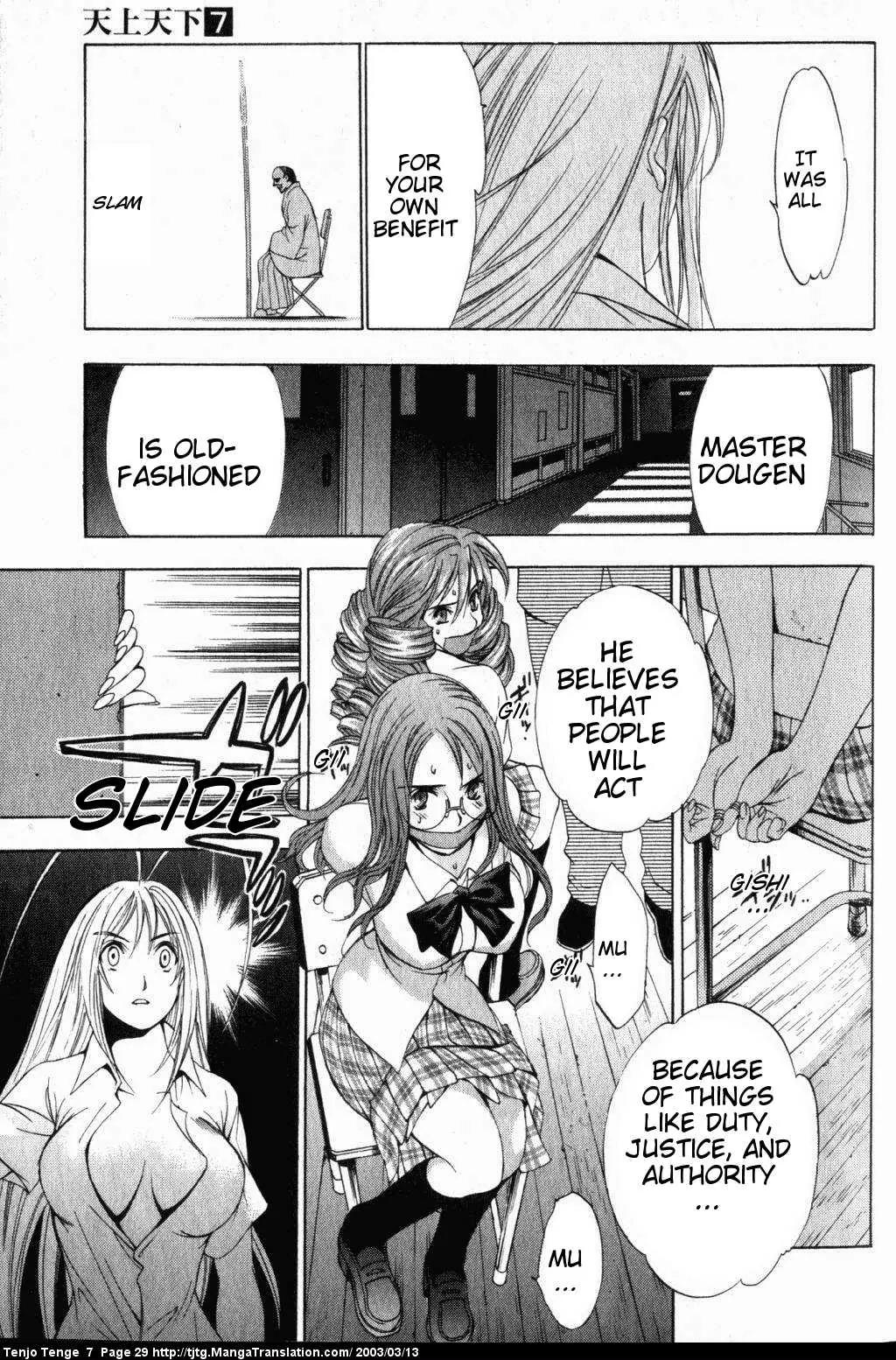 Tenjou Tenge Chapter 40 page 28 - Chapter 40: FIGHT:40