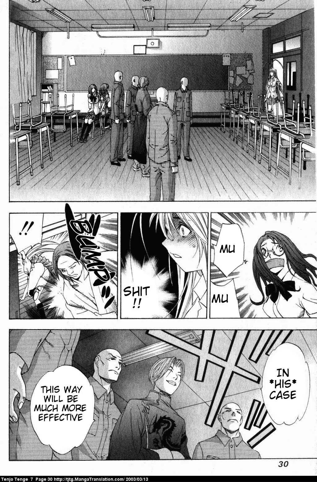 Tenjou Tenge Chapter 40 page 29 - Chapter 40: FIGHT:40