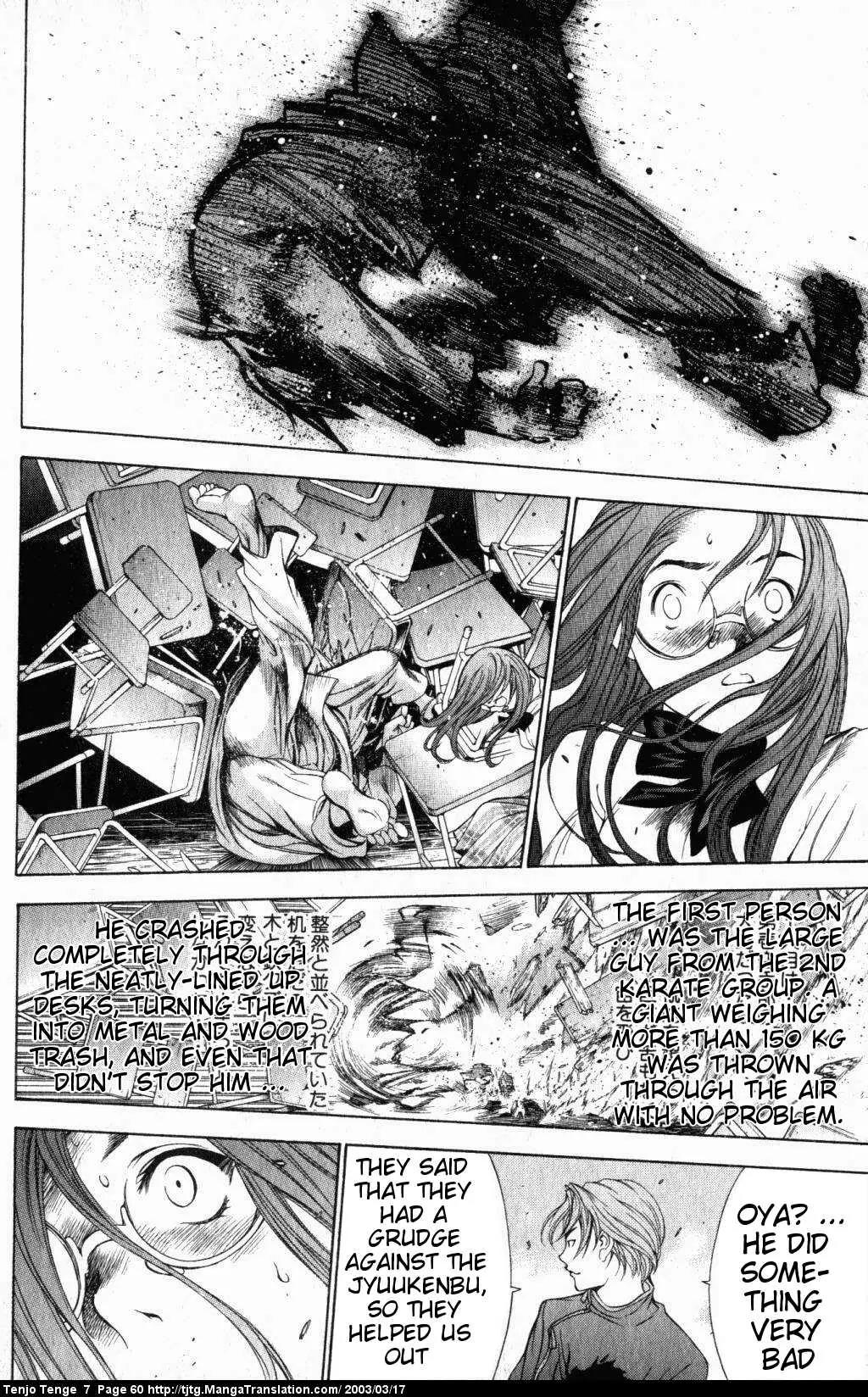 Tenjou Tenge Chapter 41 page 16 - Chapter 41: FIGHT:41