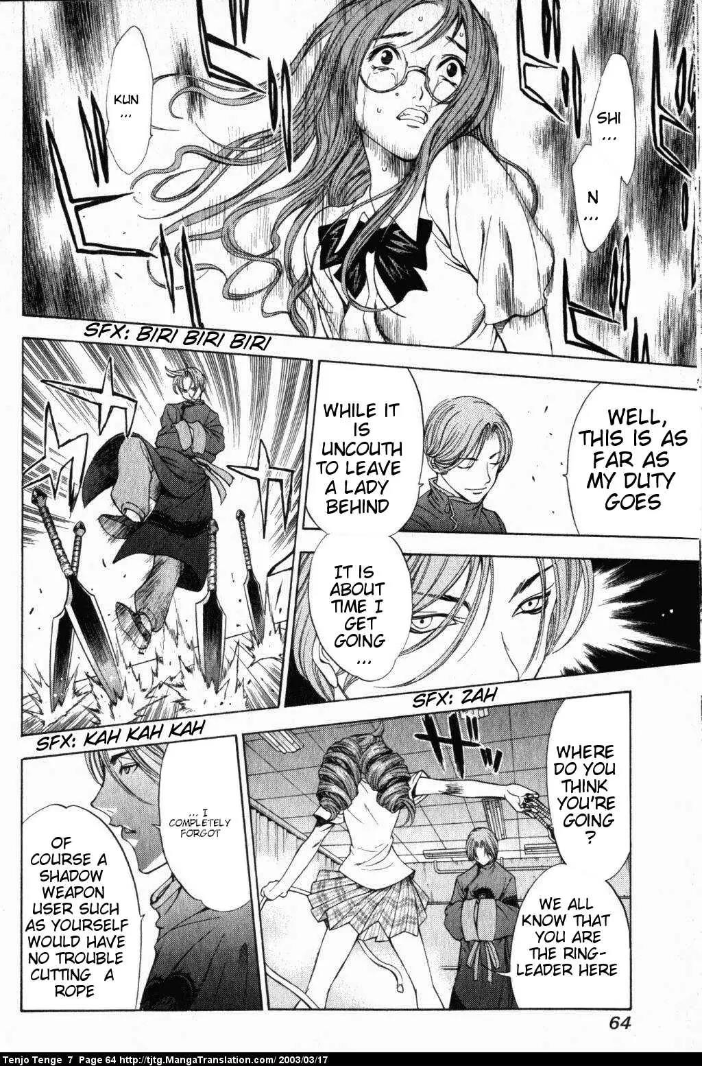 Tenjou Tenge Chapter 41 page 19 - Chapter 41: FIGHT:41