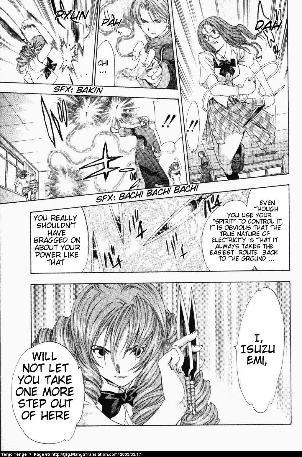 Tenjou Tenge Chapter 41 page 20 - Chapter 41: FIGHT:41