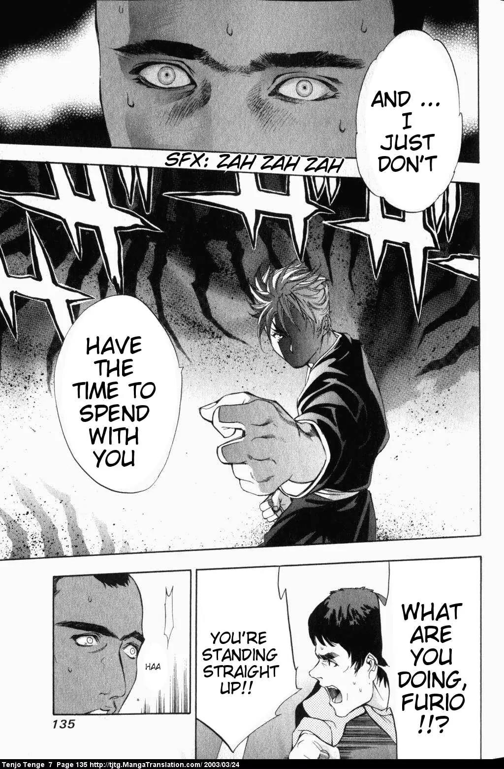 Tenjou Tenge Chapter 43 page 28 - Chapter 43: FIGHT:43