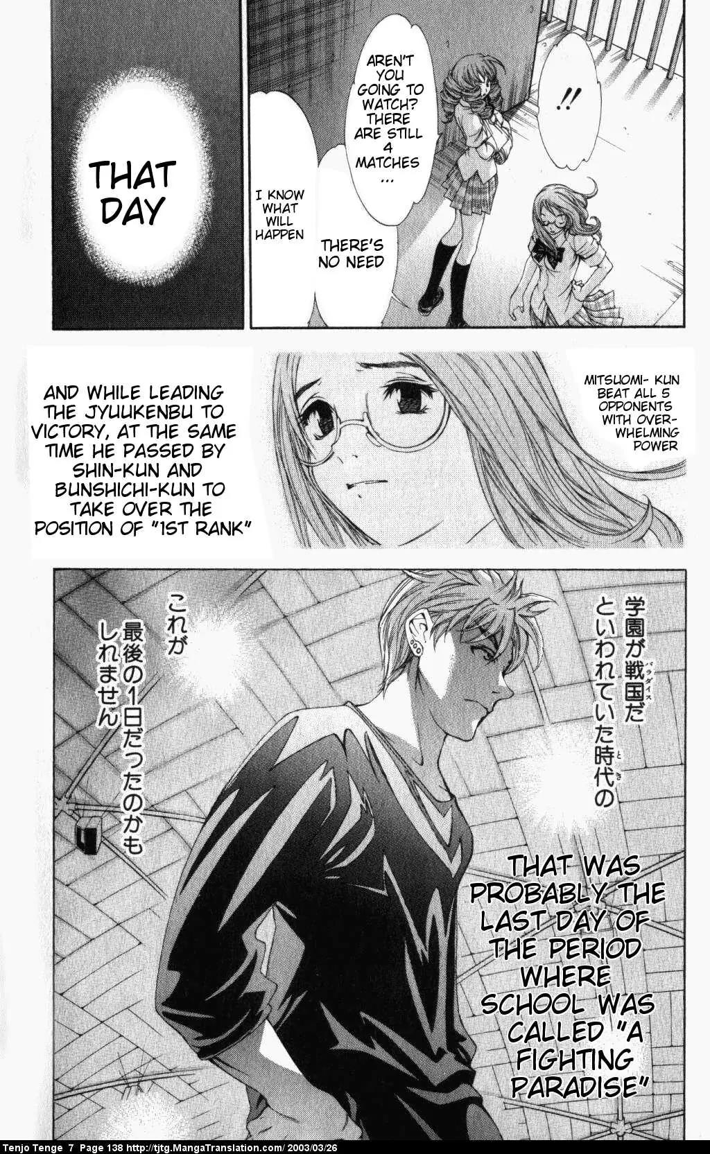 Tenjou Tenge Chapter 43 page 30 - Chapter 43: FIGHT:43