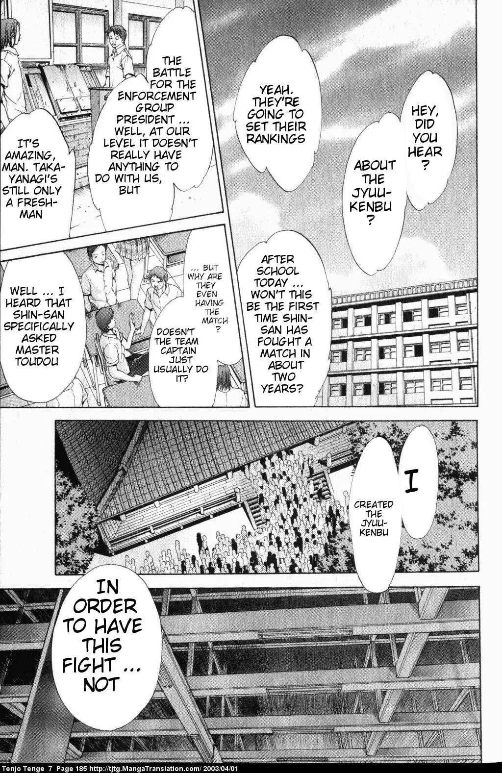 Tenjou Tenge Chapter 44 page 45 - Chapter 44: FIGHT:44