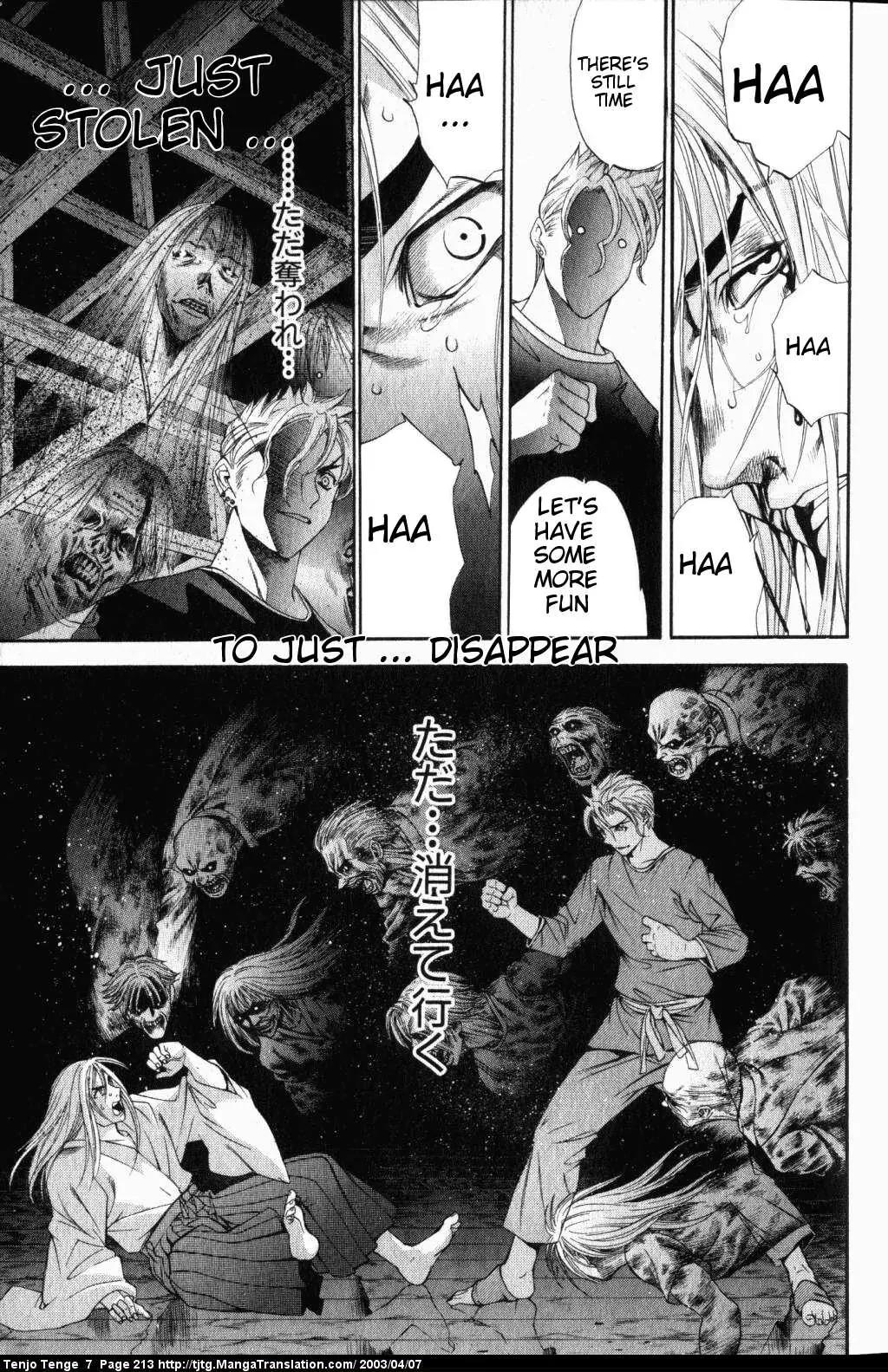 Tenjou Tenge Chapter 45 page 12 - Chapter 45: FIGHT:45
