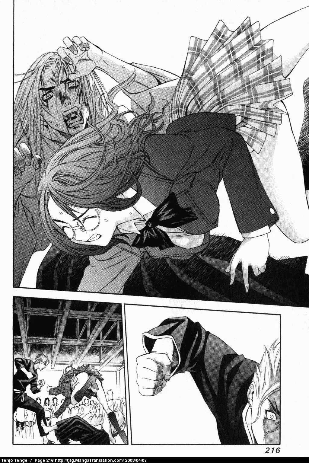 Tenjou Tenge Chapter 45 page 15 - Chapter 45: FIGHT:45