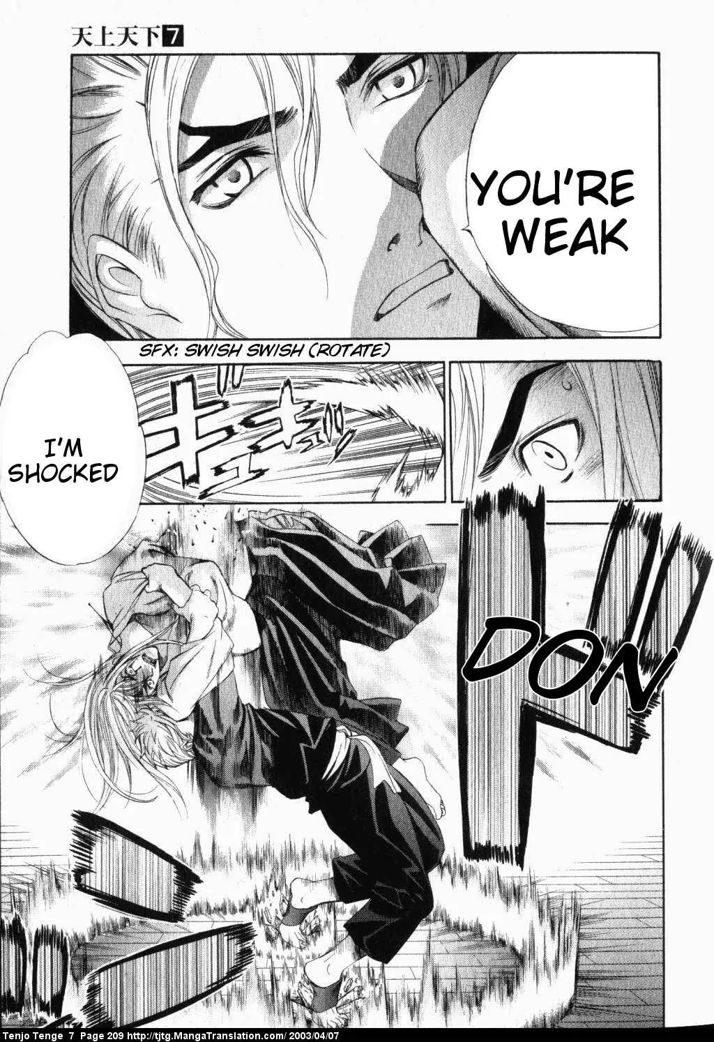 Tenjou Tenge Chapter 45 page 9 - Chapter 45: FIGHT:45