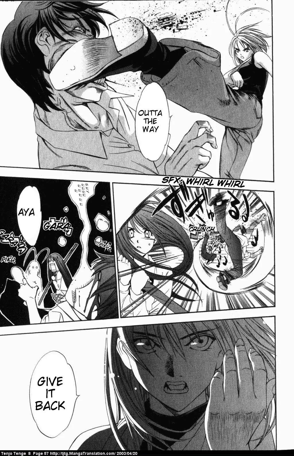 Tenjou Tenge Chapter 47 page 18 - Chapter 47: FIGHT:47