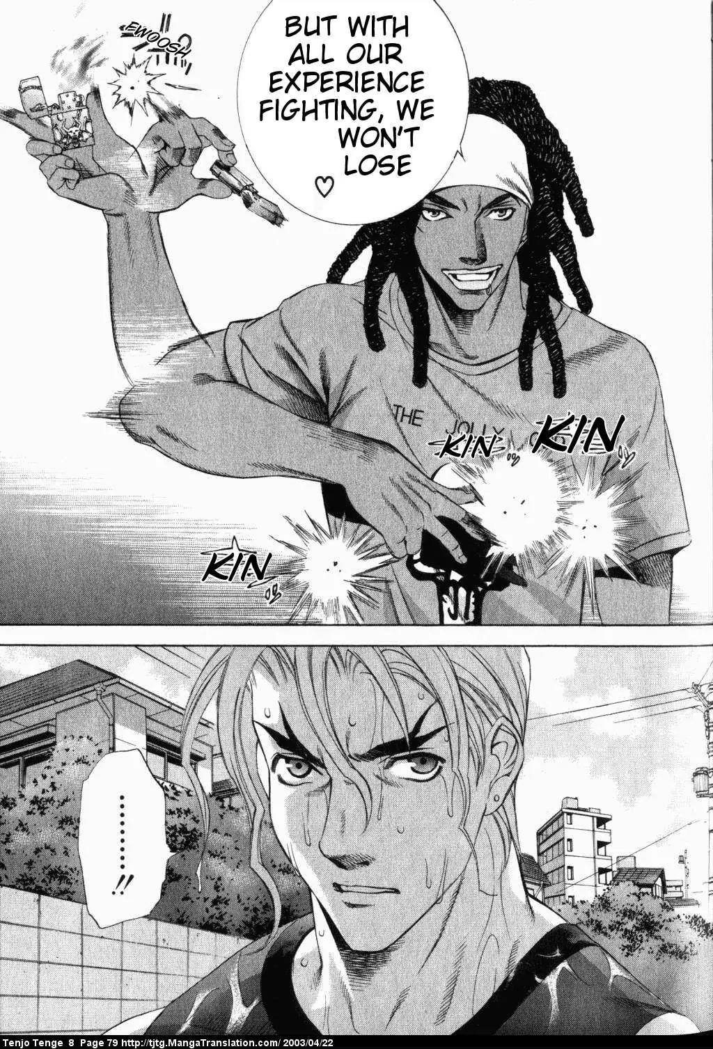 Tenjou Tenge Chapter 48 page 9 - Chapter 48: FIGHT:48