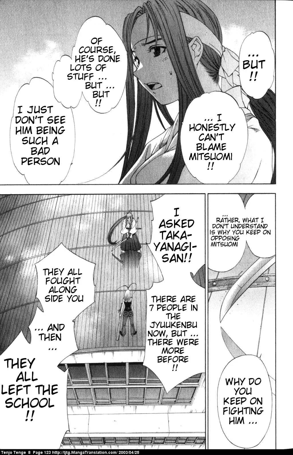 Tenjou Tenge Chapter 49 page 22 - Chapter 49: FIGHT:49
