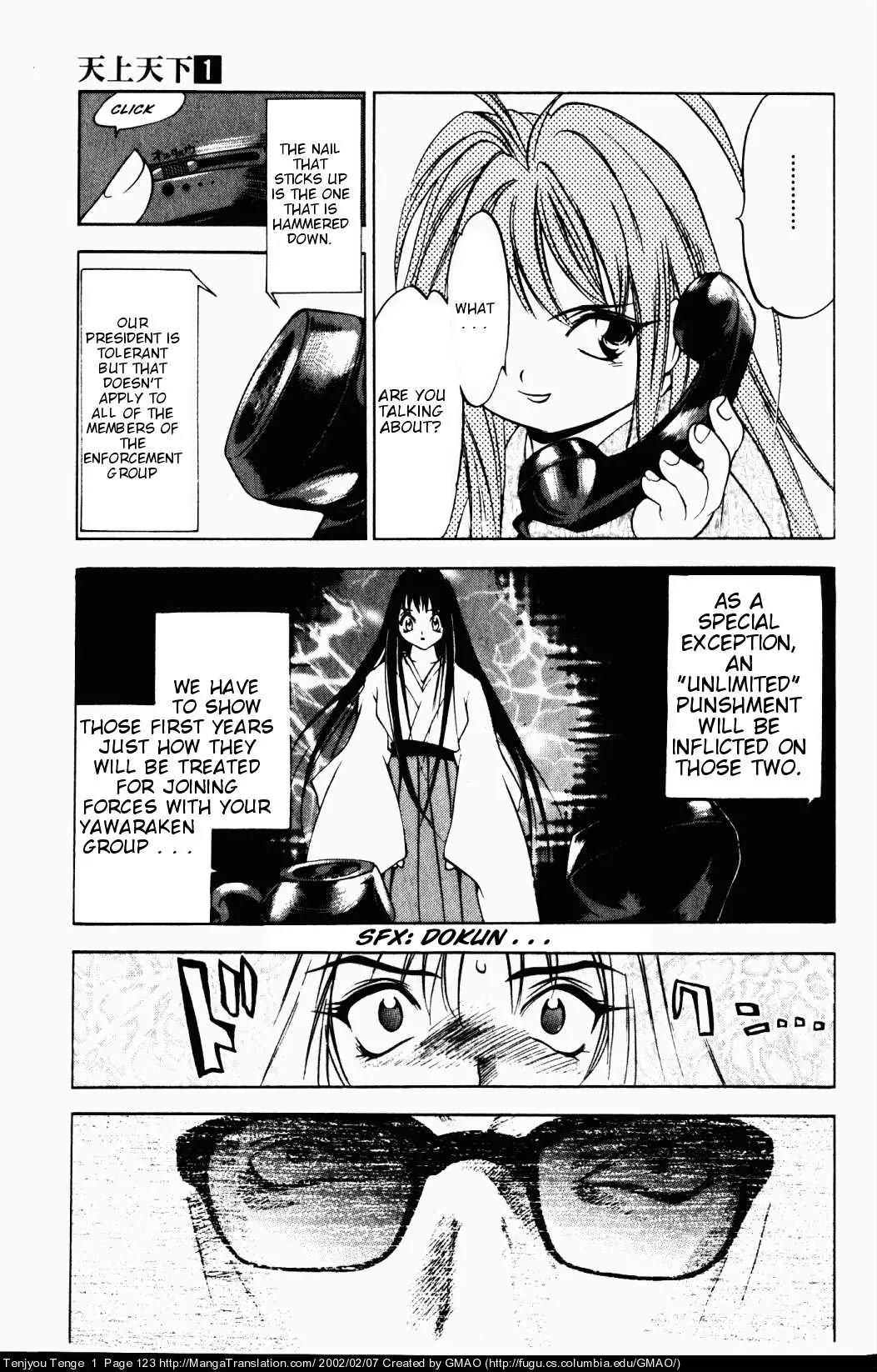 Tenjou Tenge Chapter 5 page 16 - Chapter 5: FIGHT:5