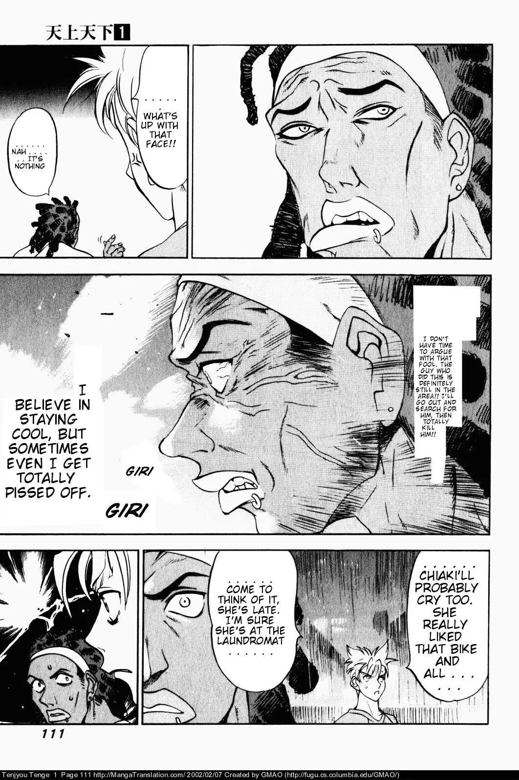 Tenjou Tenge Chapter 5 page 4 - Chapter 5: FIGHT:5