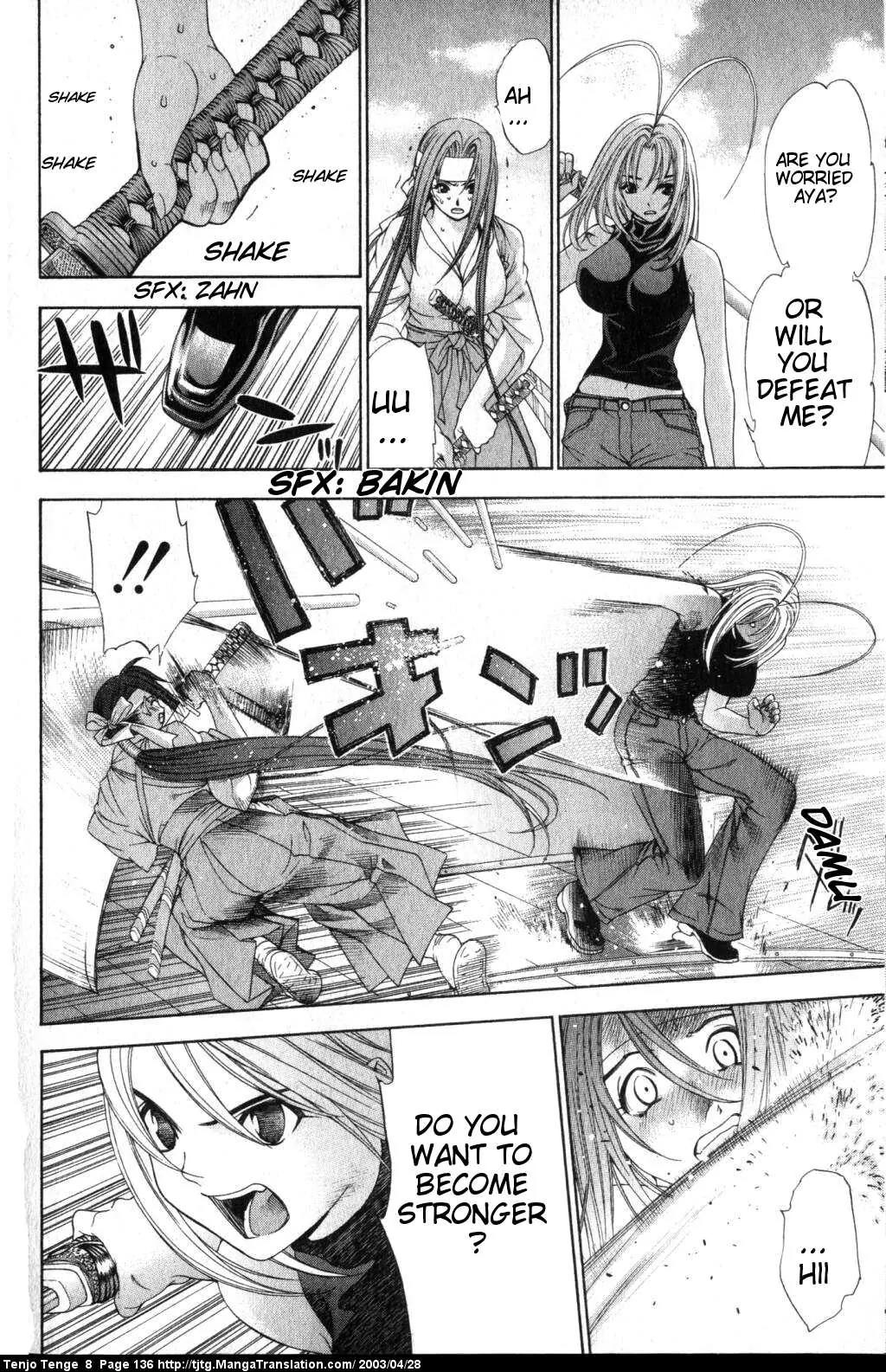Tenjou Tenge Chapter 50 page 4 - Chapter 50: FIGHT:50