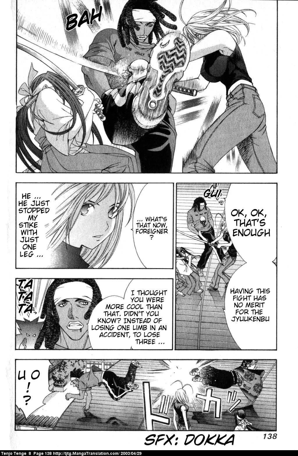 Tenjou Tenge Chapter 50 page 6 - Chapter 50: FIGHT:50