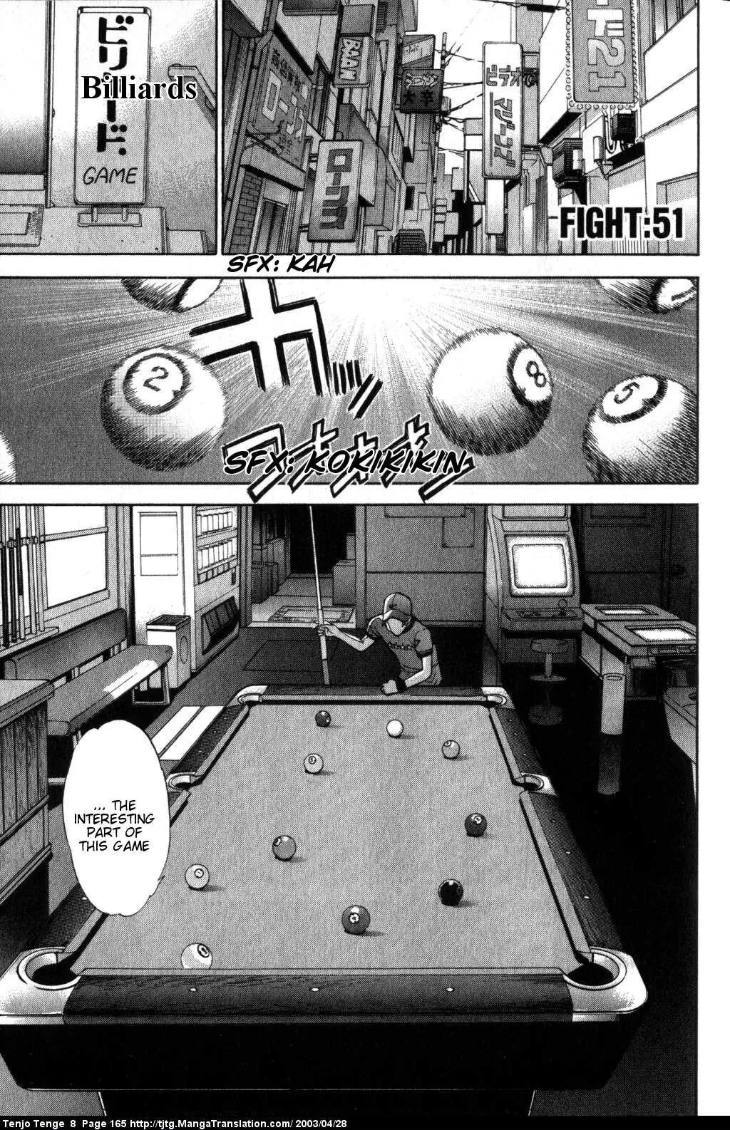 Tenjou Tenge Chapter 51 page 1 - Chapter 51: FIGHT:51