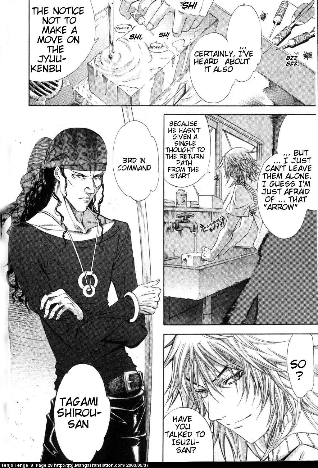 Tenjou Tenge Chapter 52 page 25 - Chapter 52: FIGHT:52