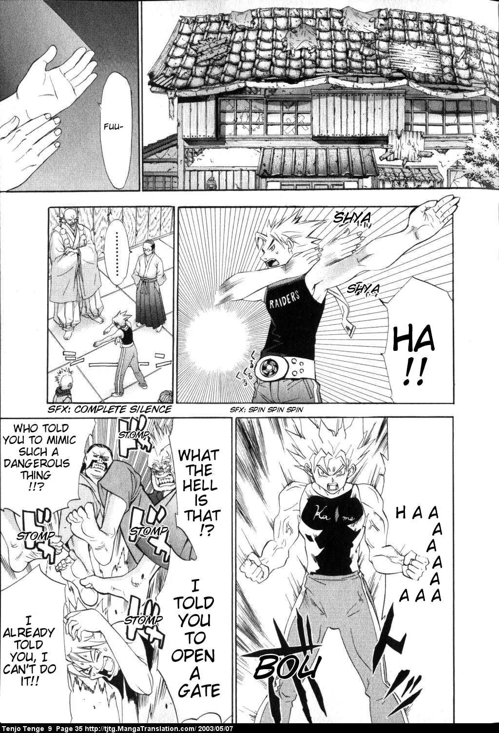 Tenjou Tenge Chapter 52 page 31 - Chapter 52: FIGHT:52