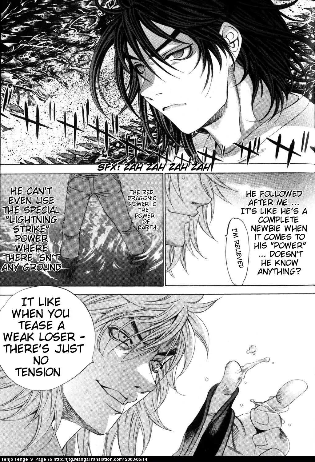 Tenjou Tenge Chapter 53 page 35 - Chapter 53: FIGHT:53