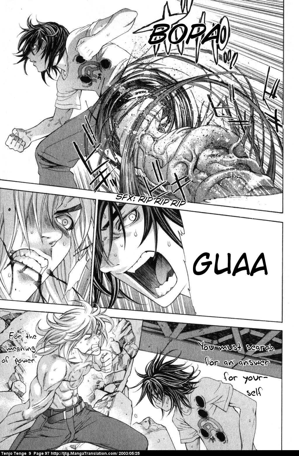 Tenjou Tenge Chapter 54 page 19 - Chapter 54: FIGHT:54