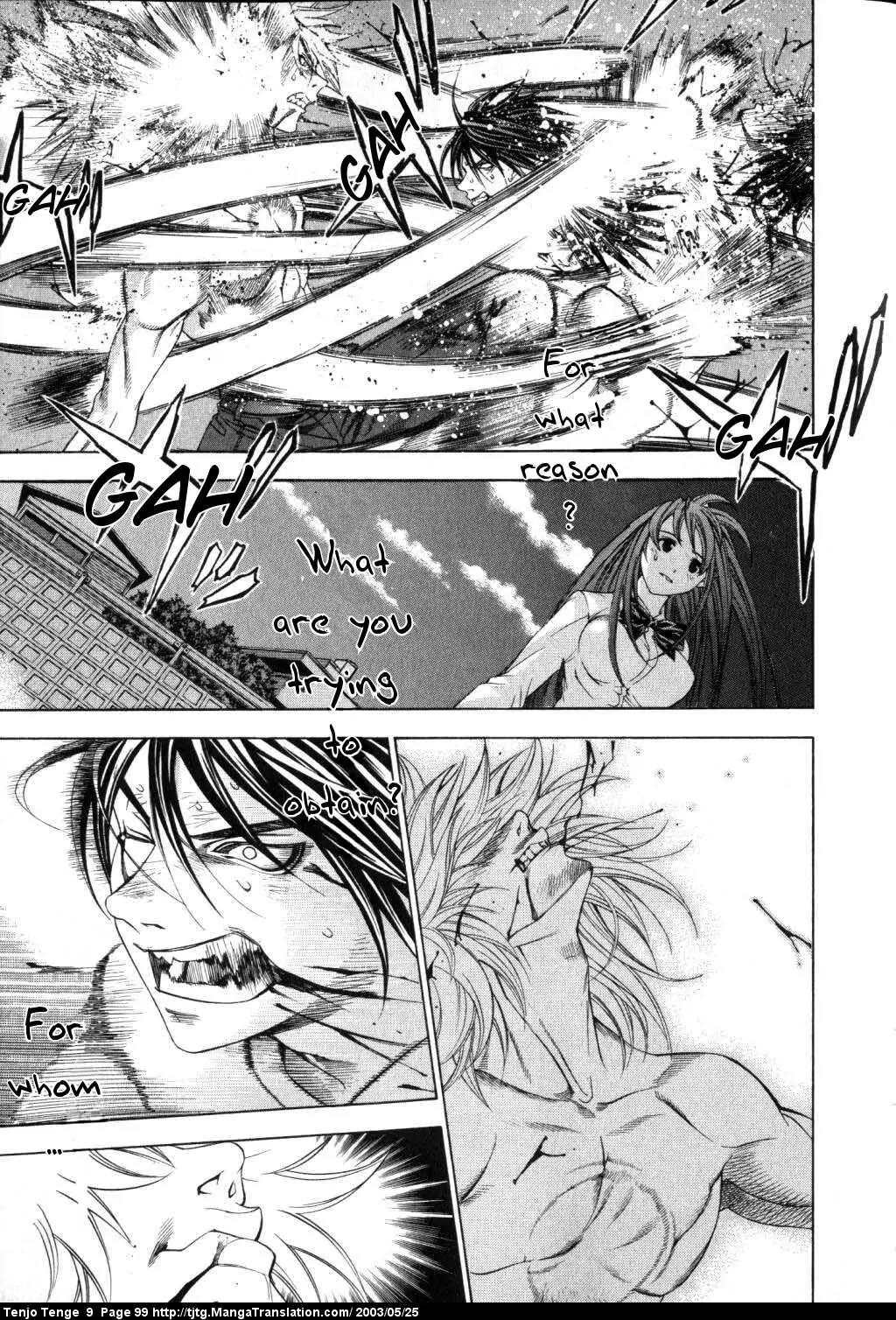 Tenjou Tenge Chapter 54 page 21 - Chapter 54: FIGHT:54