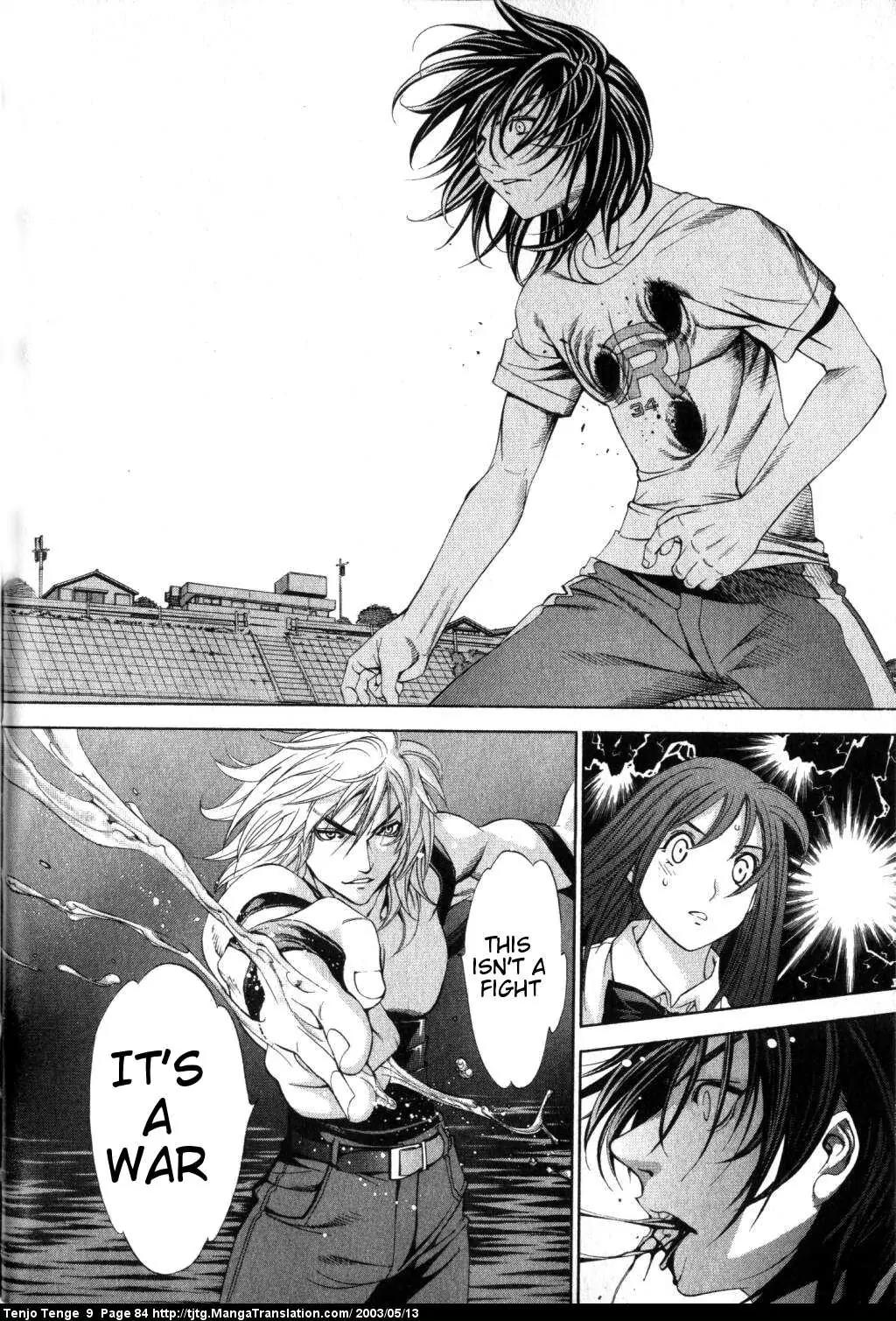 Tenjou Tenge Chapter 54 page 7 - Chapter 54: FIGHT:54