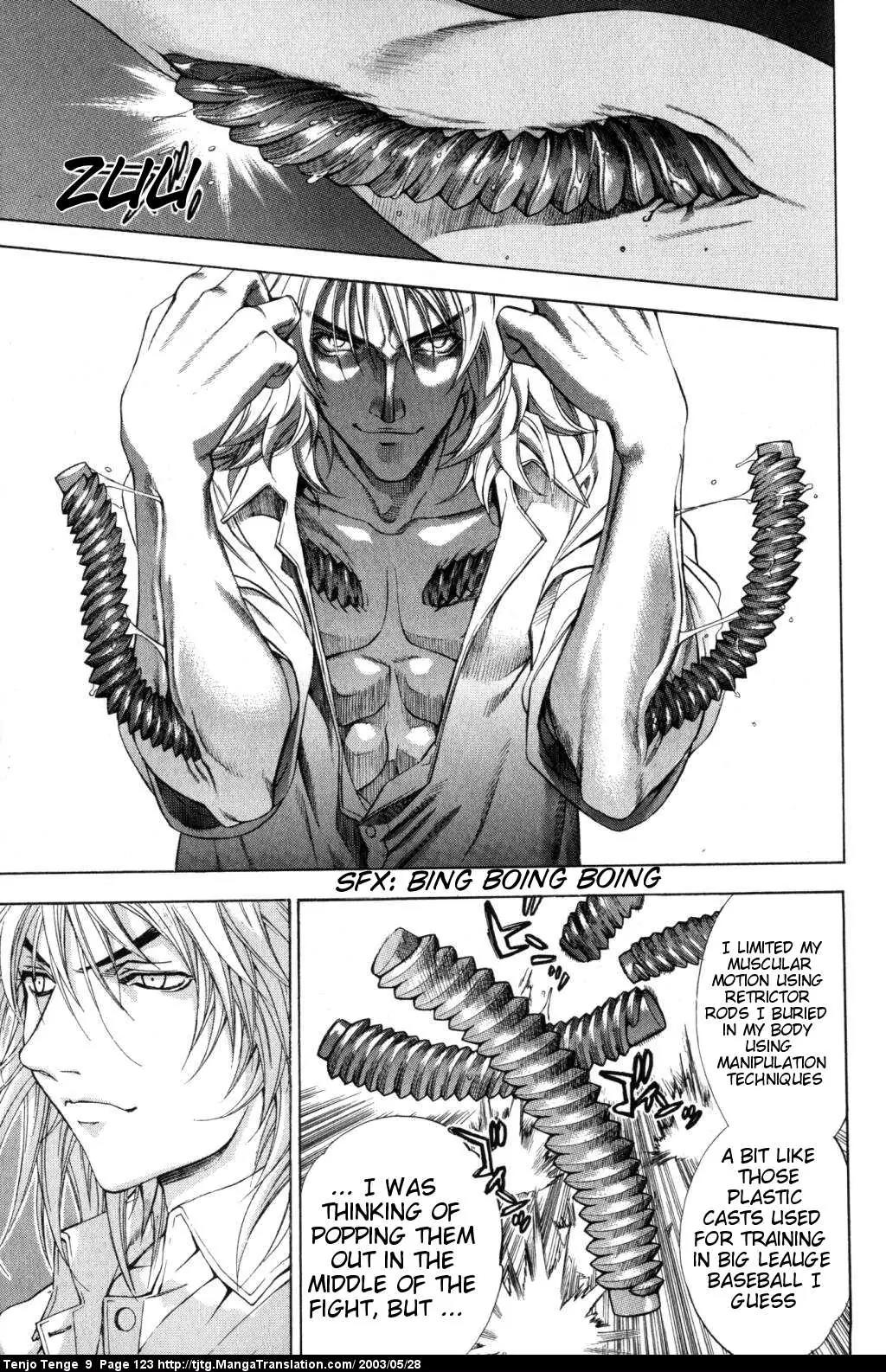 Tenjou Tenge Chapter 55 page 17 - Chapter 55: FIGHT:55
